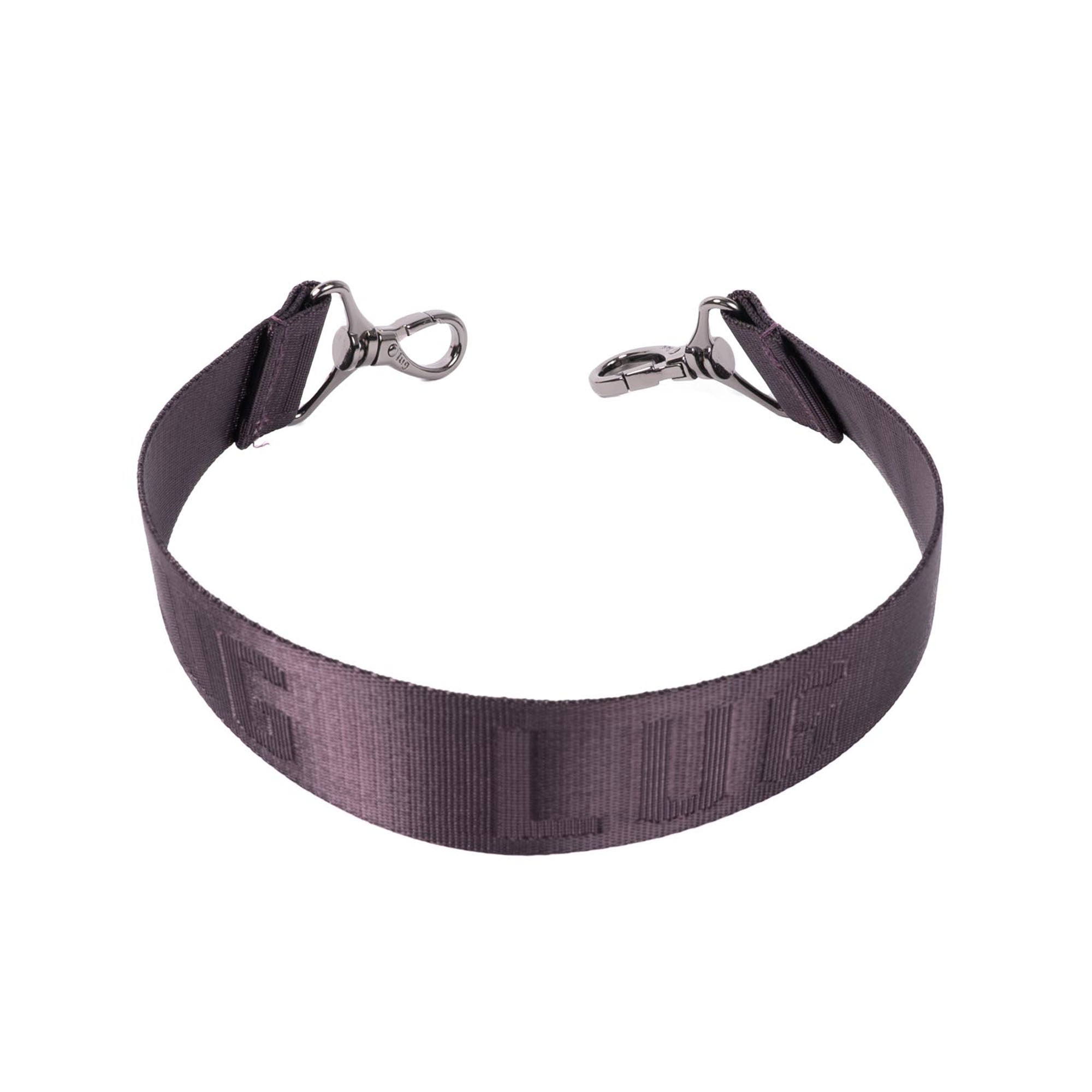 1.5" Lug Webbed Shoulder Strap - PLUM - 24865_LugShoulderStrap_Plum_Angle_01