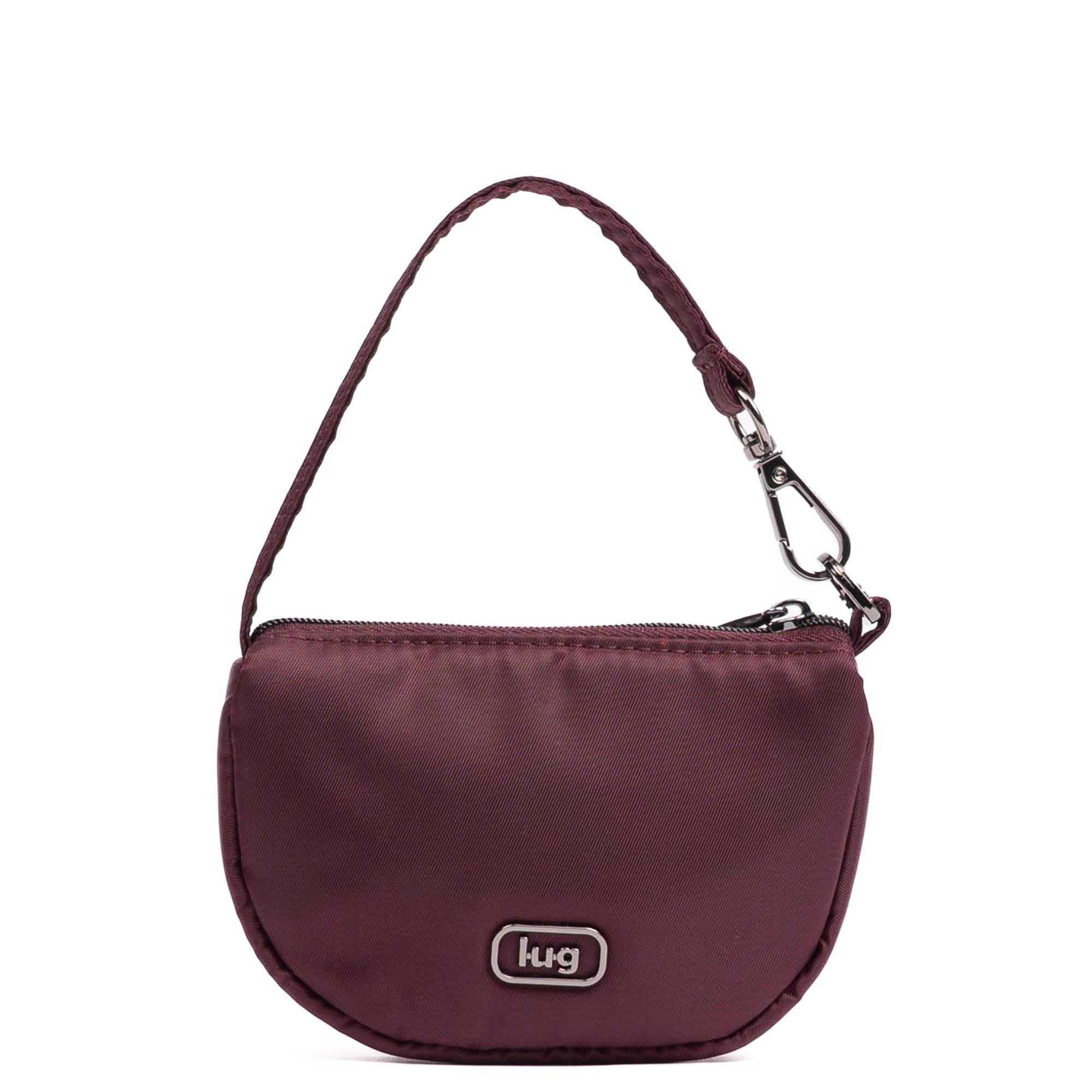 Embroidered Disco Pouch - WINE RED - 24905_Disco_WineRed_Angle_04