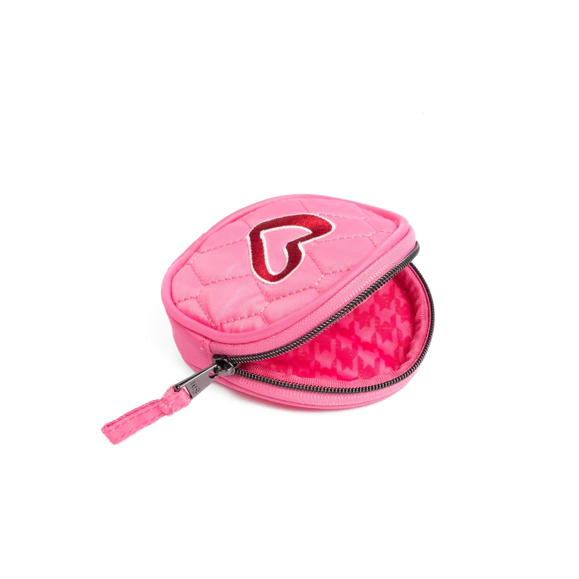 Embroidered Circle Pouch - PERFECTLY PINK - 24915_CirclePouch_PerfectlyPink_Angle_04
