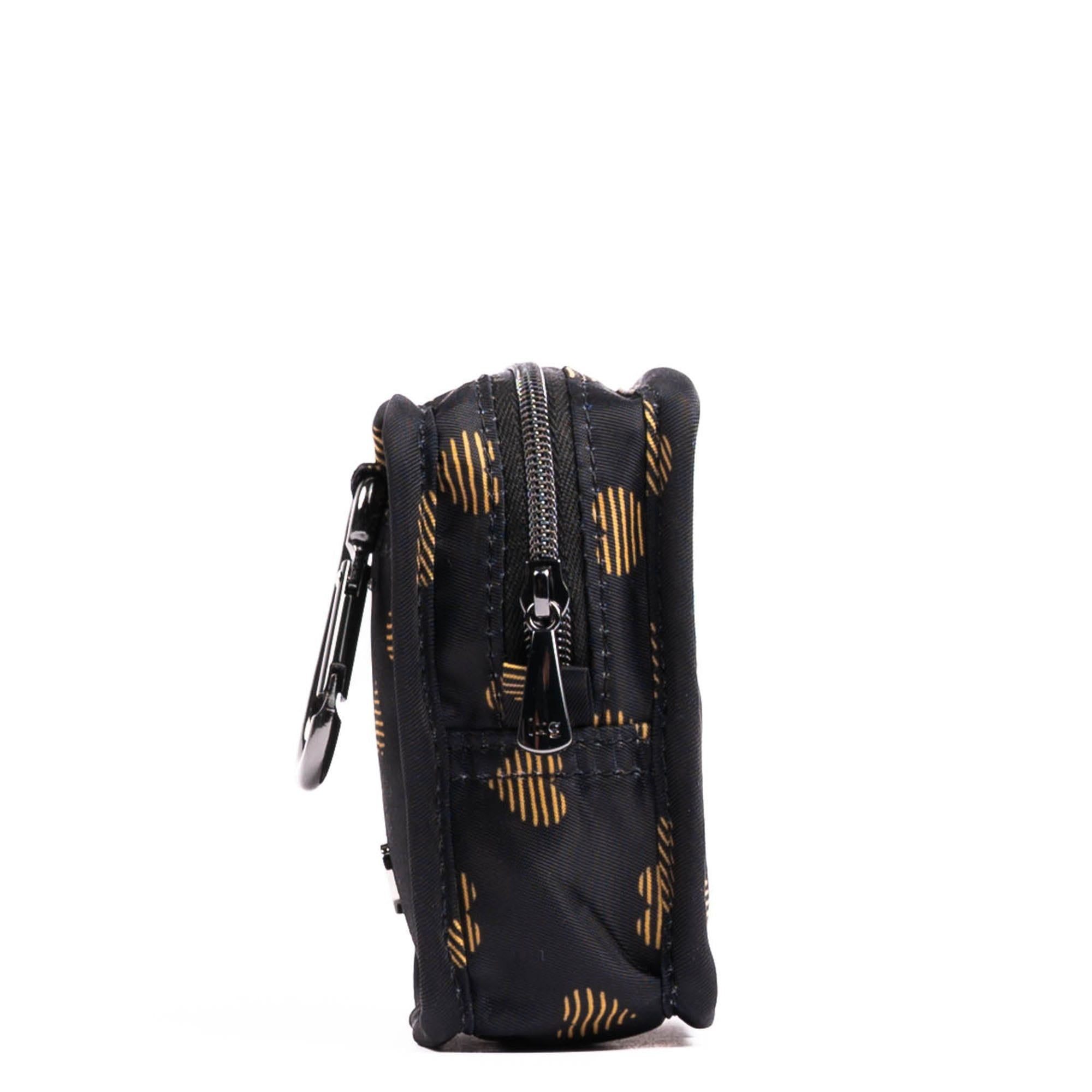 Embroidered Drizzle Zip Storage Pouch - HEARTS OF GOLD - 24924_DrizzleEmbroidered_HeartsofGold_Angle_03