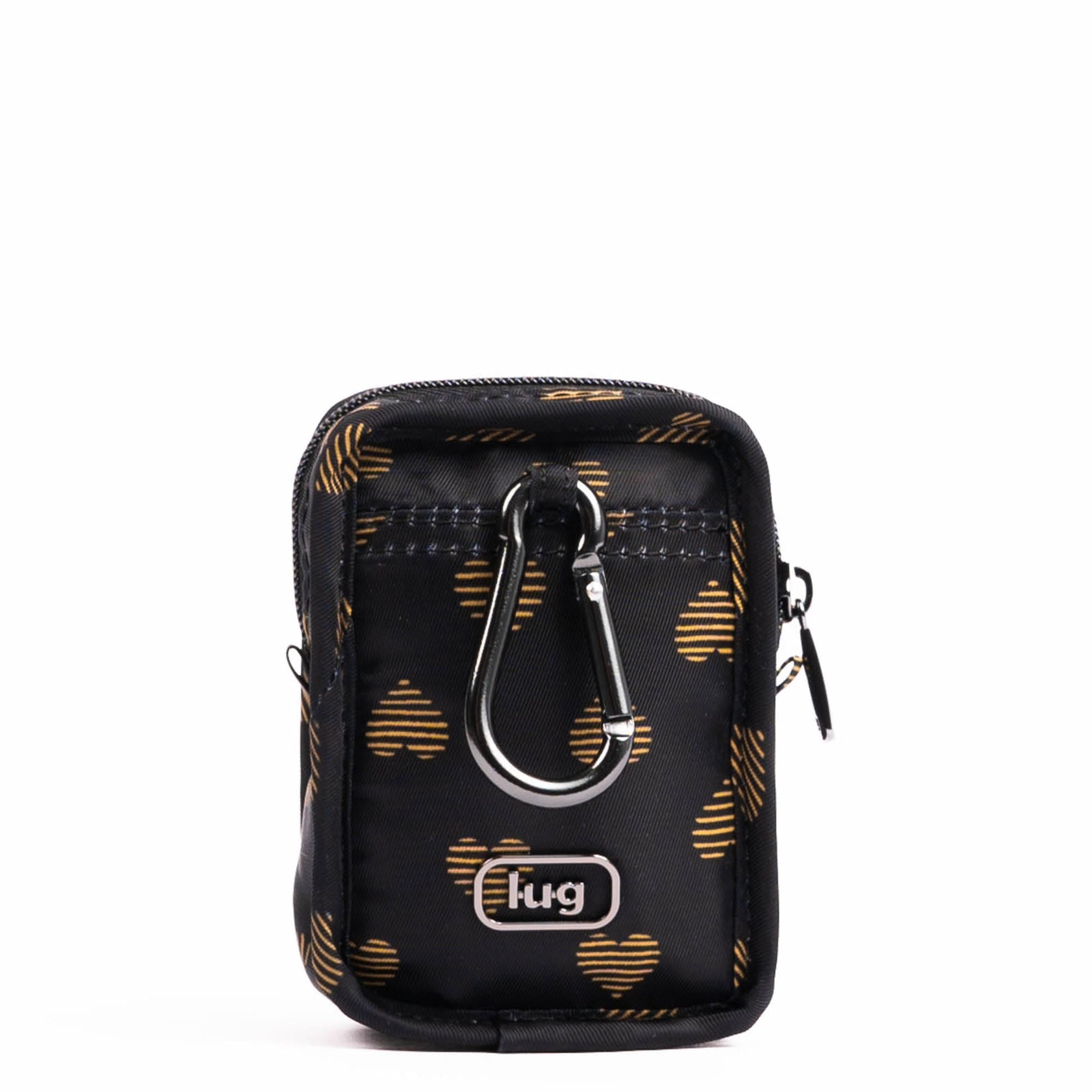 Embroidered Drizzle Zip Storage Pouch - HEARTS OF GOLD - 24924_DrizzleEmbroidered_HeartsofGold_Angle_04