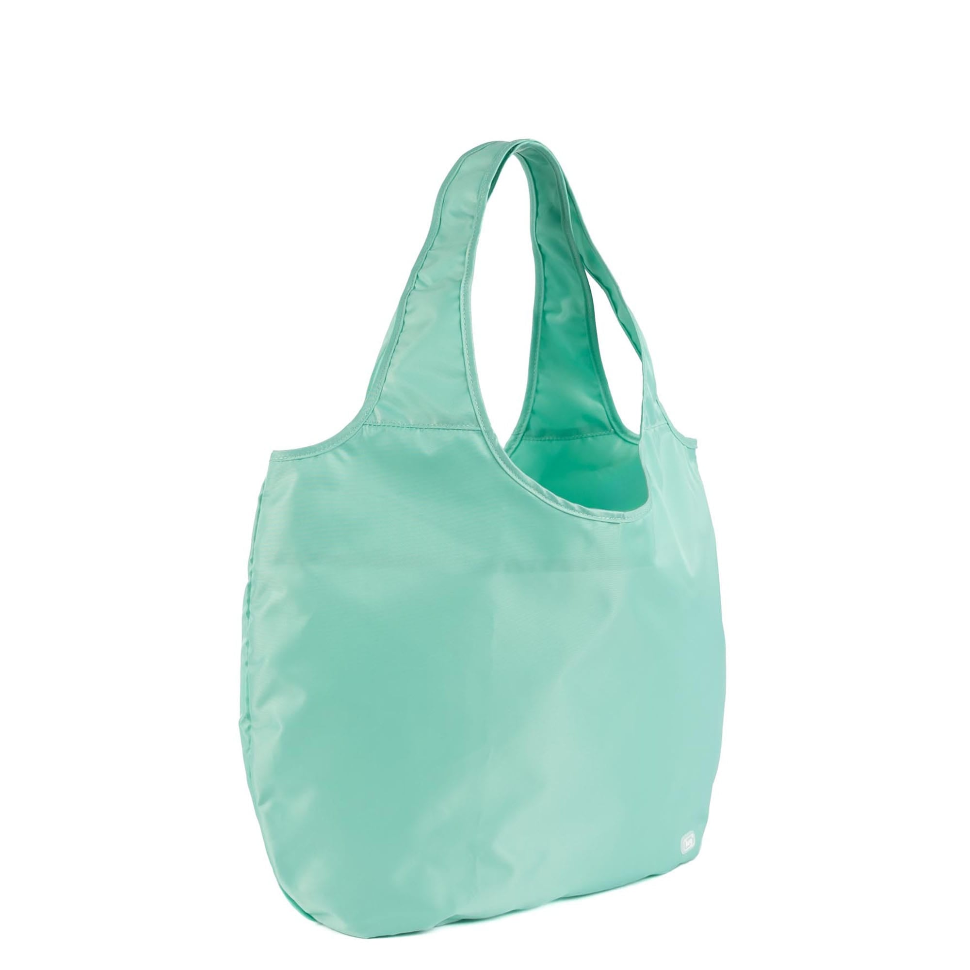 Eco Shopper Tote - BUBBLE MINT - 24936_EcoShopper_BubbleMint_Angle_02