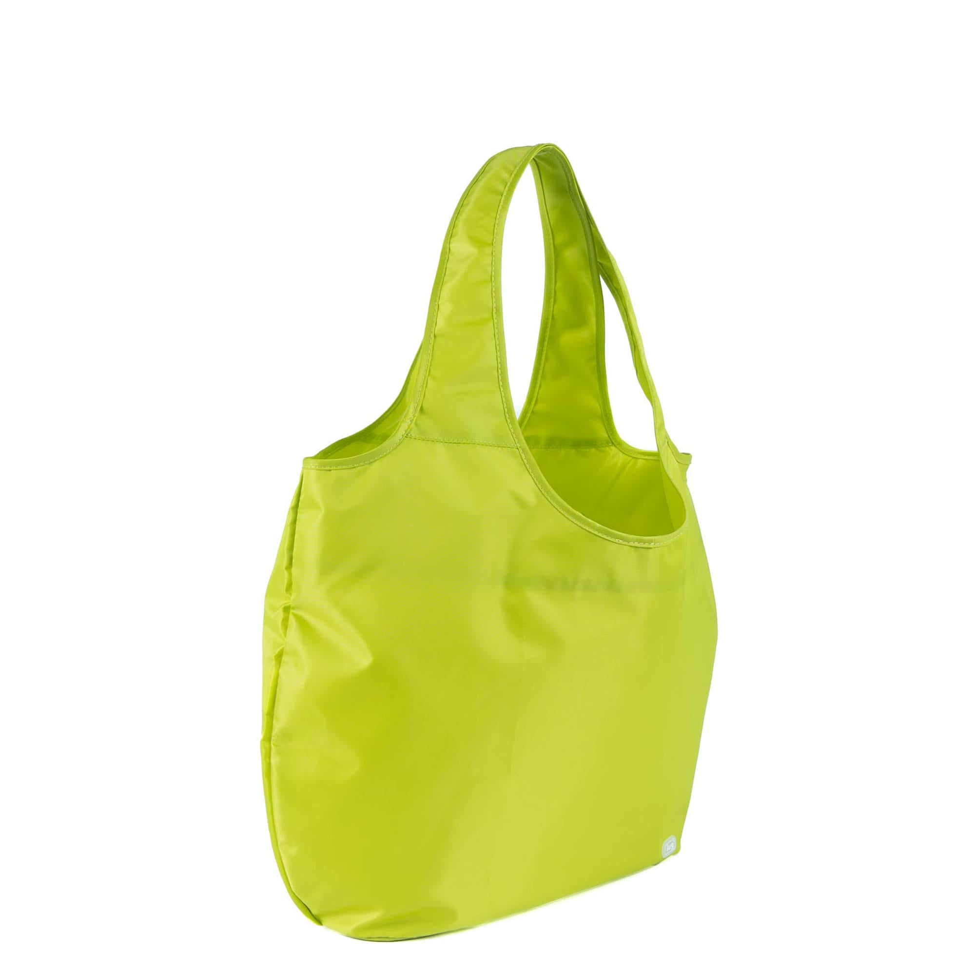Eco Shopper Tote - LEMON LIME - 24945_EcoShopper_LemonLime_Angle_02