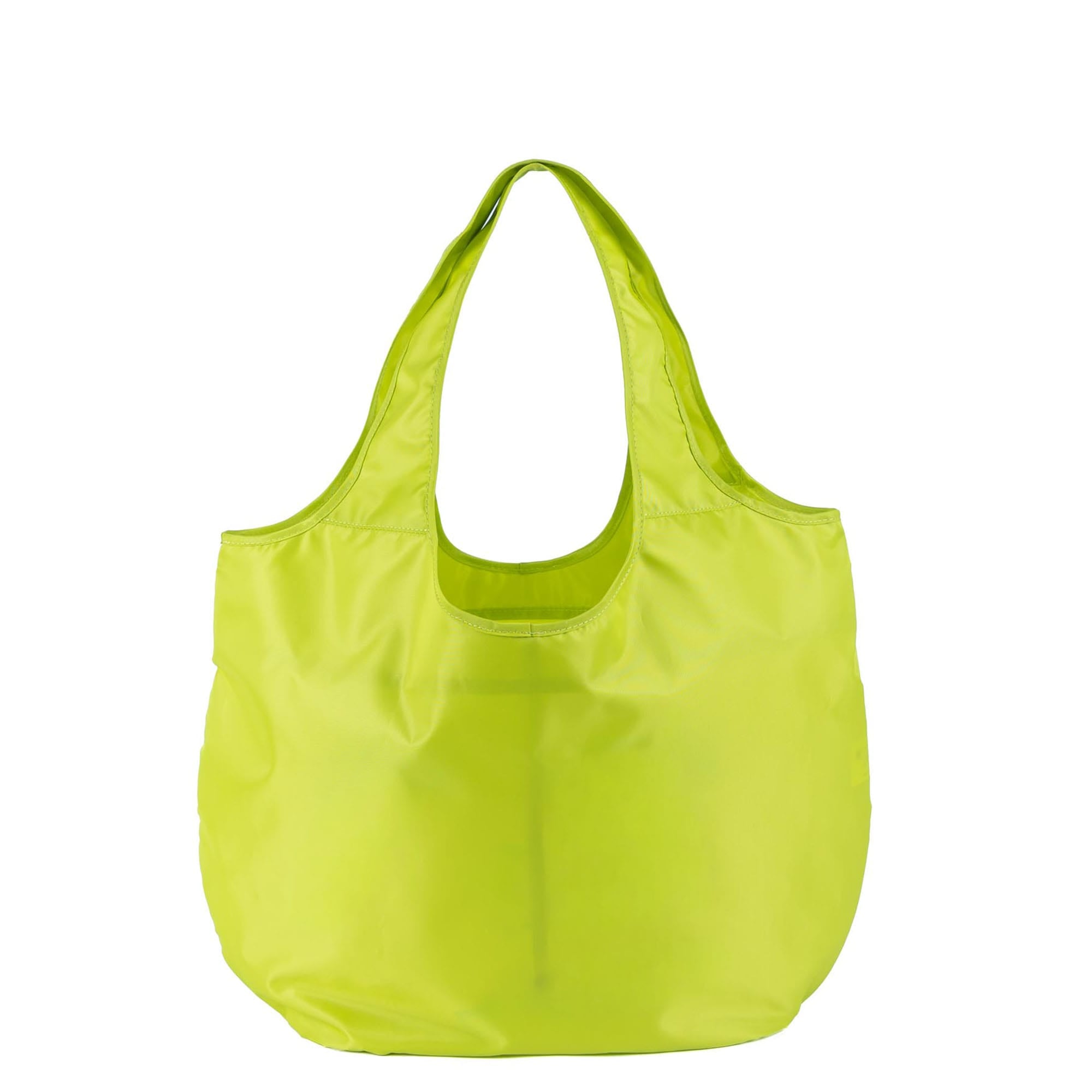 Eco Shopper Tote - LEMON LIME - 24945_EcoShopper_LemonLime_Angle_04