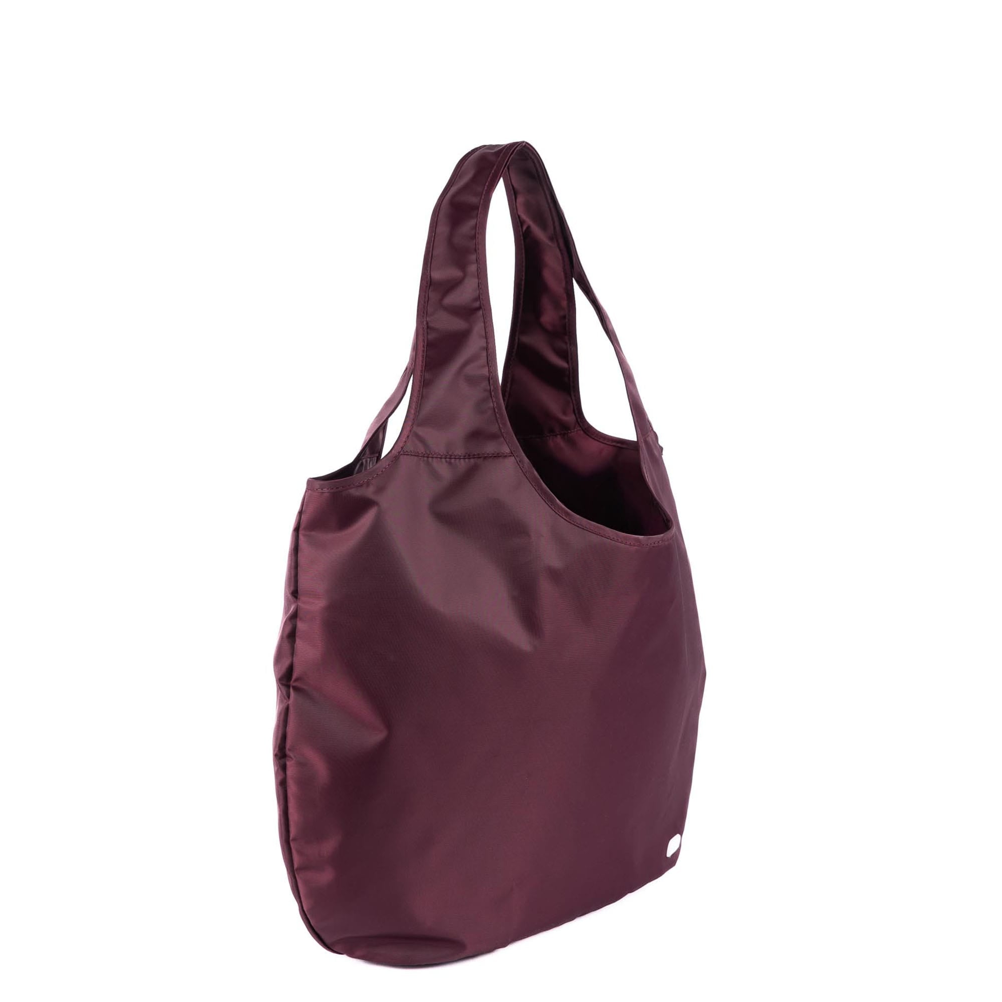 Eco Shopper Tote - WINE RED - 24946_EcoShopper_WineRed_Angle_02