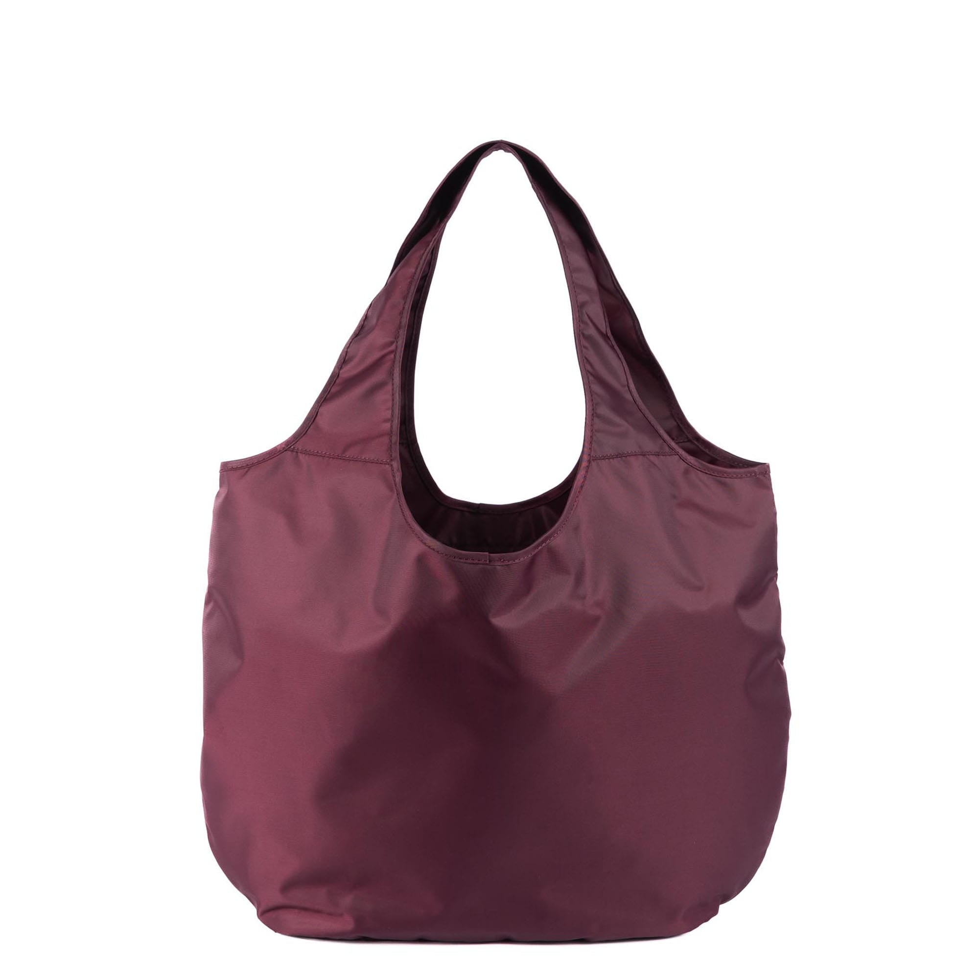 Eco Shopper Tote - WINE RED - 24946_EcoShopper_WineRed_Angle_04