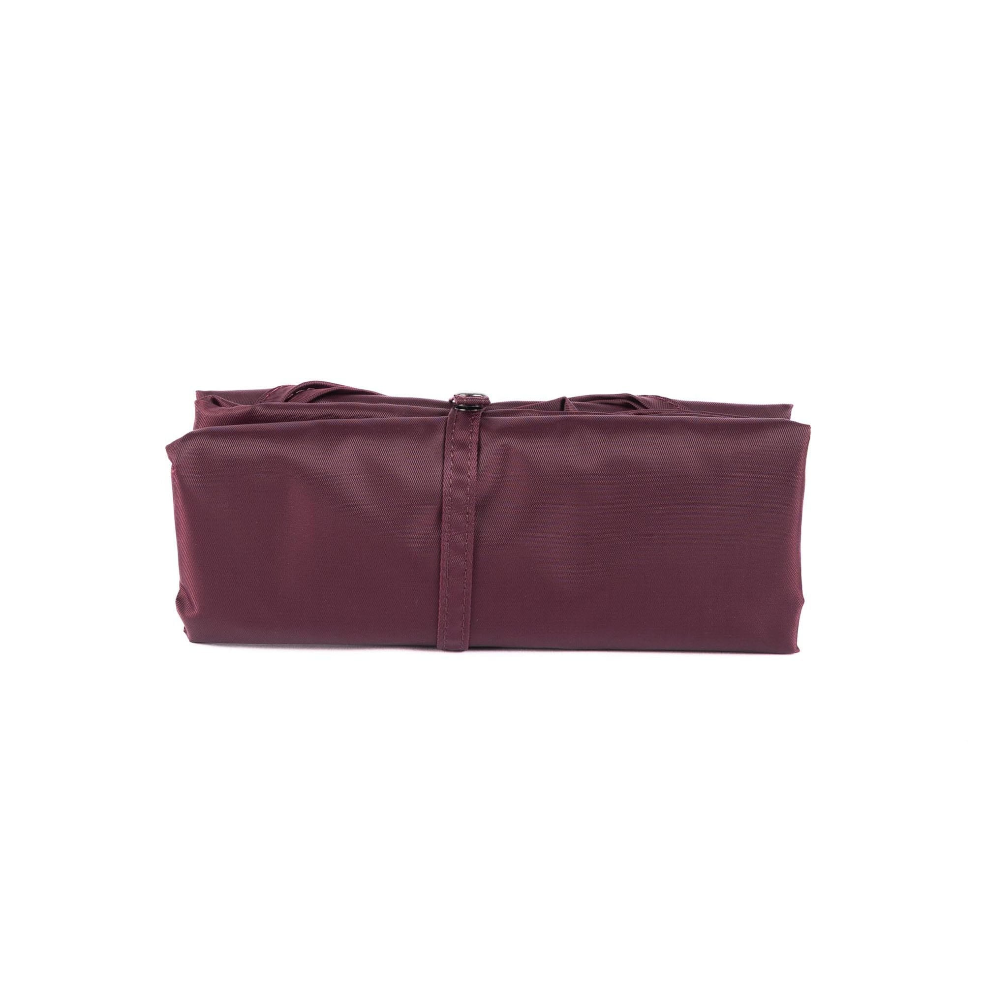 Eco Shopper Tote - WINE RED - 24946_EcoShopper_WineRed_Angle_05