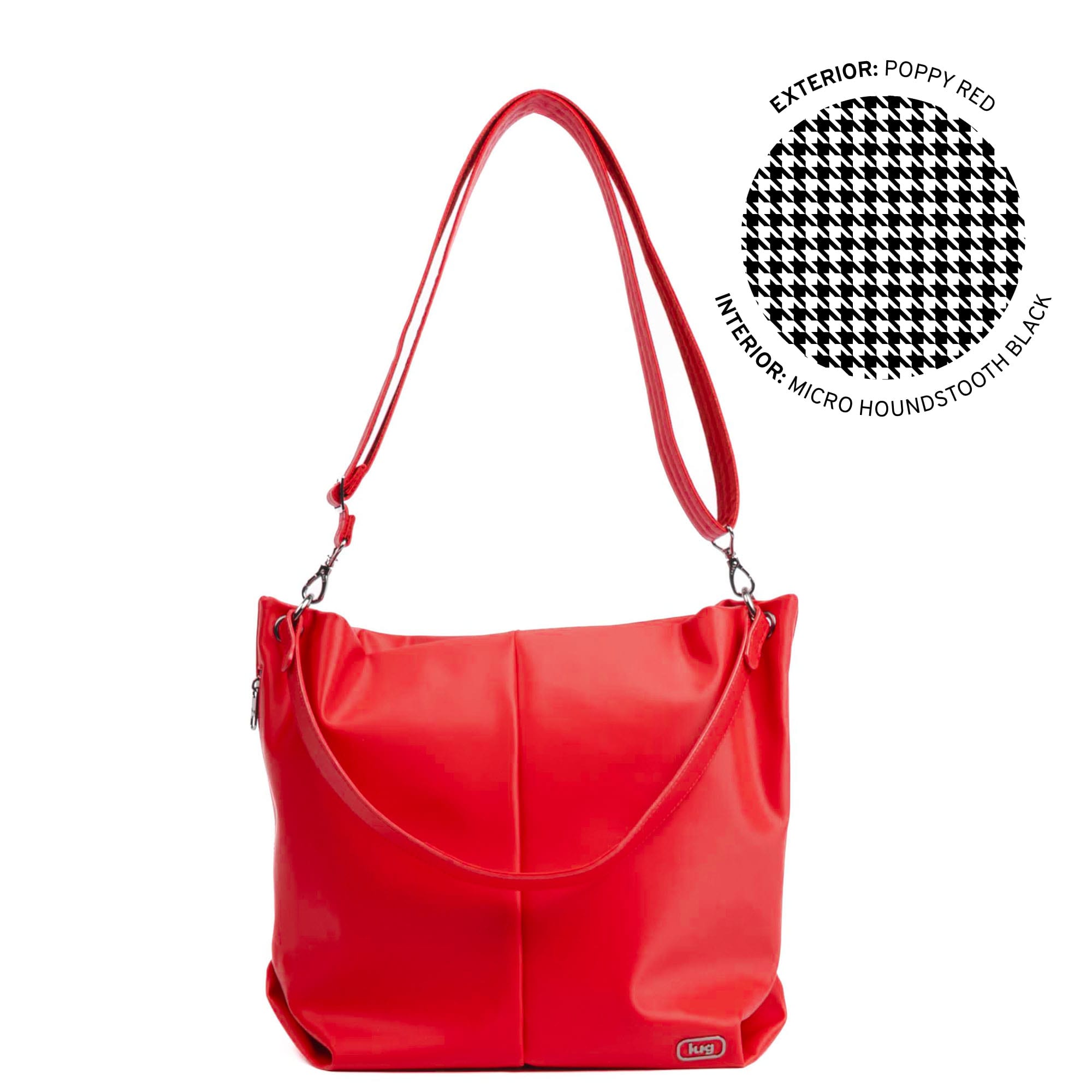 Plunge 2 Satin Luxe VL Carry-All Crossbody Bag - POPPY RED - 24952_Plunge_SatinLuxe_PoppyRed_Angle_01_g4ey2v