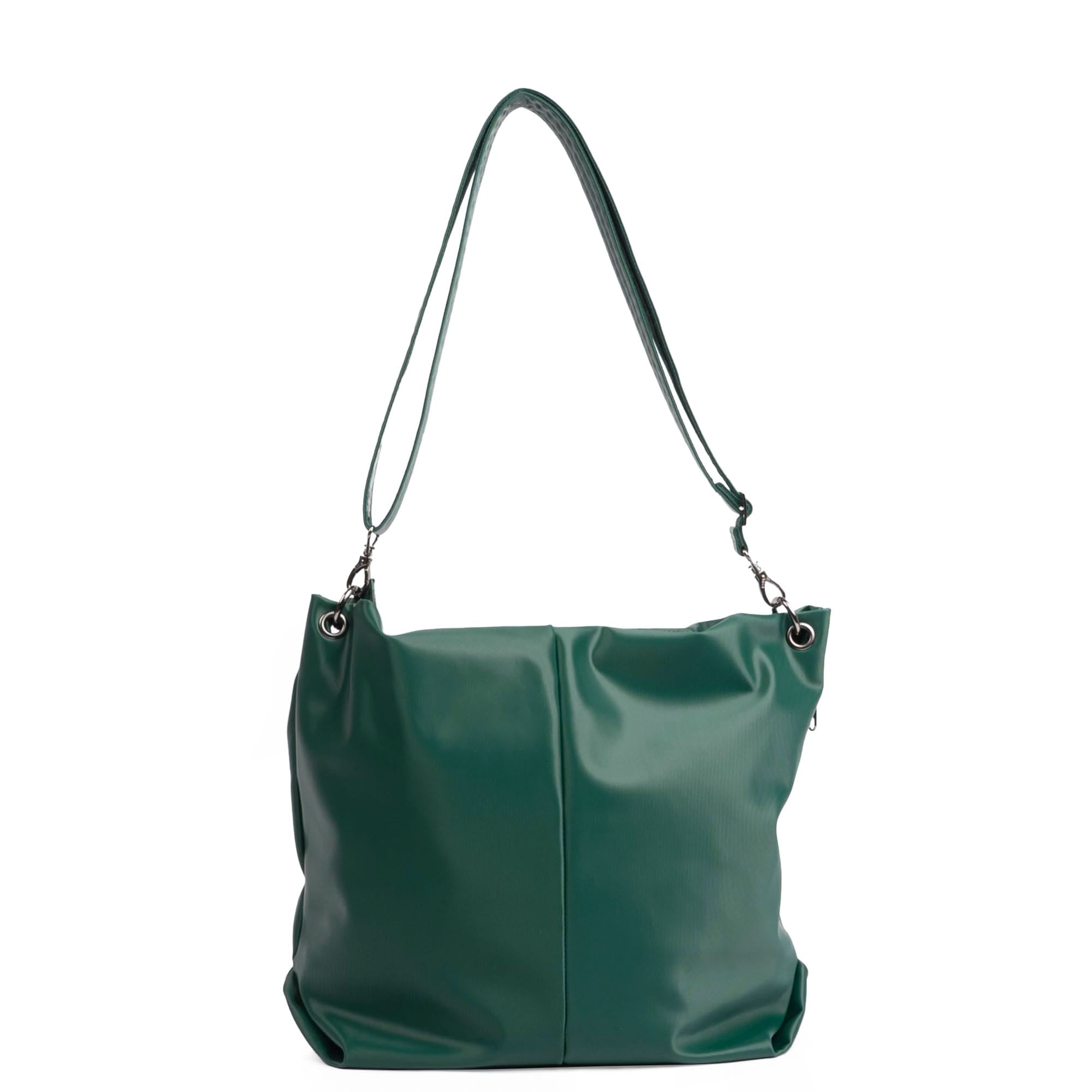Plunge 2 Satin Luxe VL Carry-All Crossbody Bag - WICKEDLY GREEN - 24953_Plunge_SatinLuxe_WickedlyGreen_Angle_04