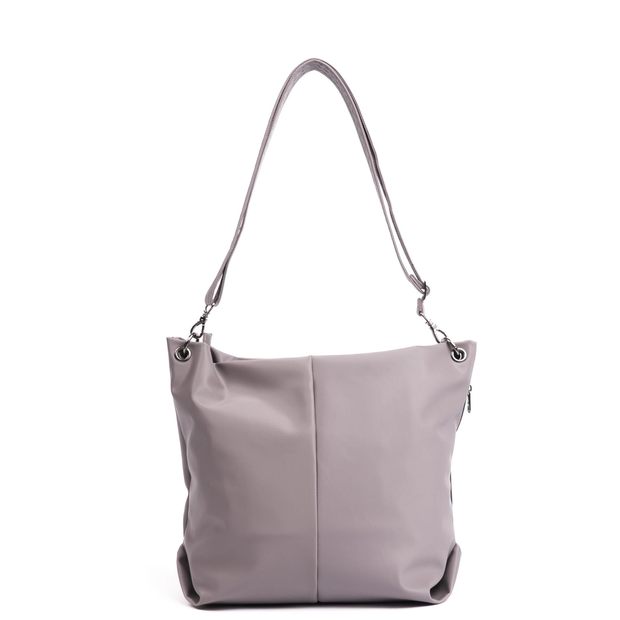 Plunge 2 Satin Luxe VL Carry-All Crossbody Bag - PEARL - 24954_Plunge_SatinLuxe_Pearl_Angle_04