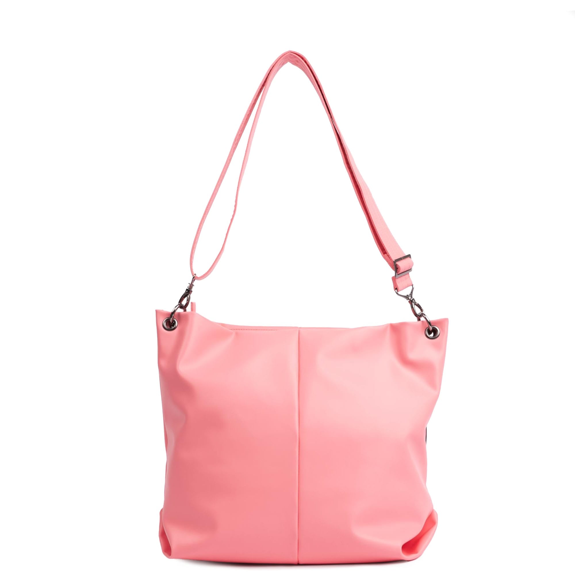 Plunge 2 Satin Luxe VL Carry-All Crossbody Bag - POSITIVELY PINK - 24955_Plunge_SatinLuxe_PositivelyPink_Angle_04
