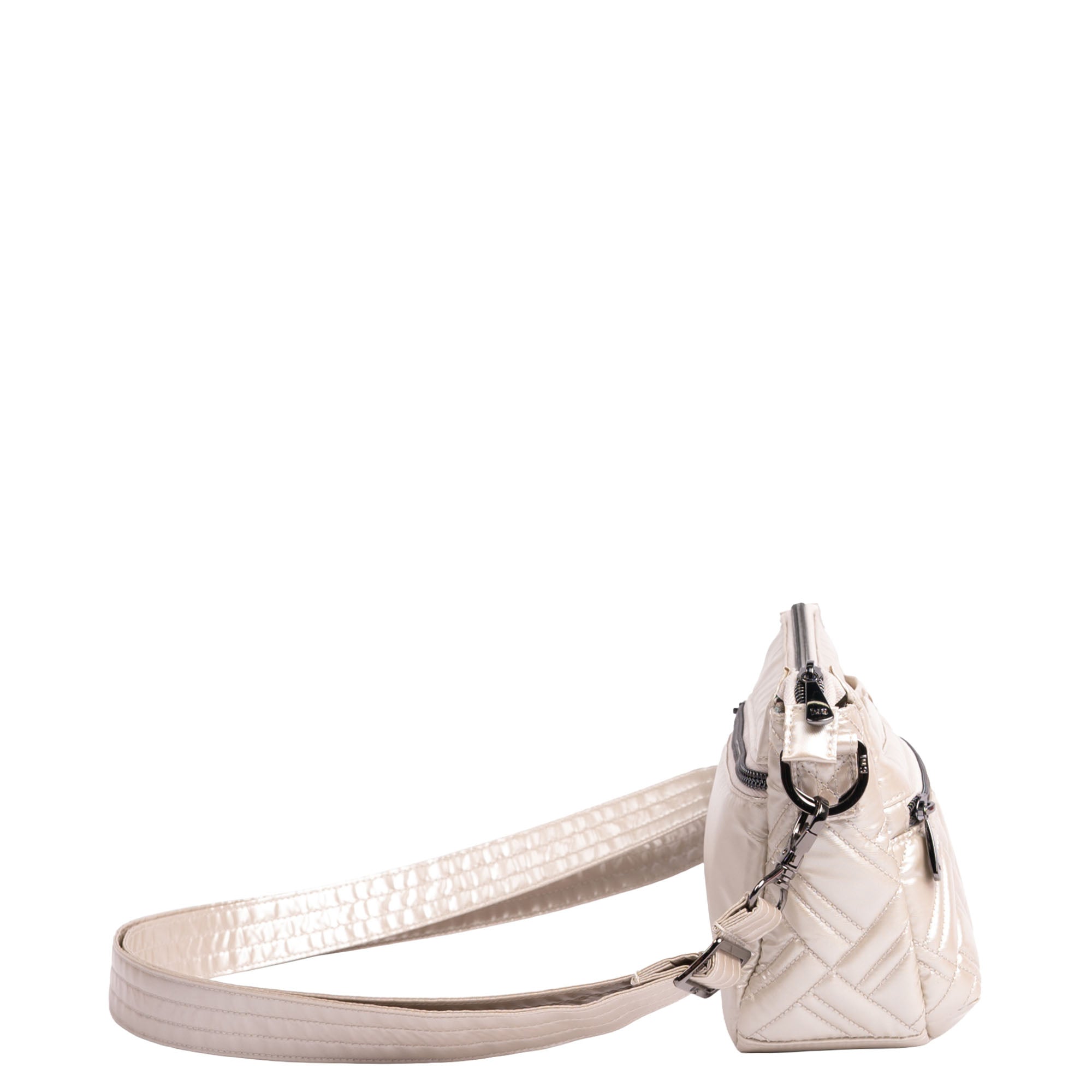 Dash Classic Crossbody - METALLIC PEBBLE - 24957_Dash_MetallicPebble_Angle_03