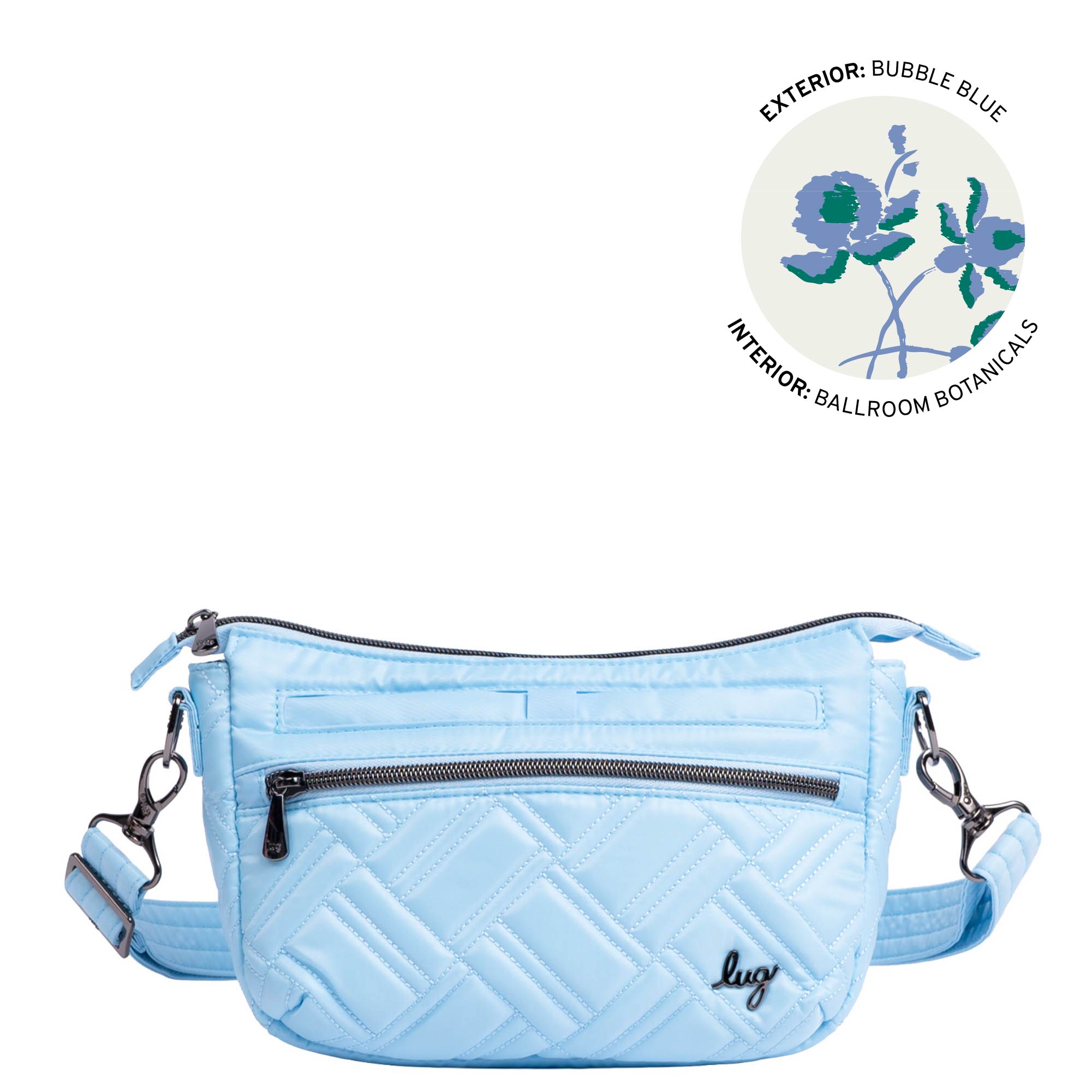 Dash Classic Crossbody - BUBBLE BLUE - 24963_Dash_BubbleBlue_Angle_01
