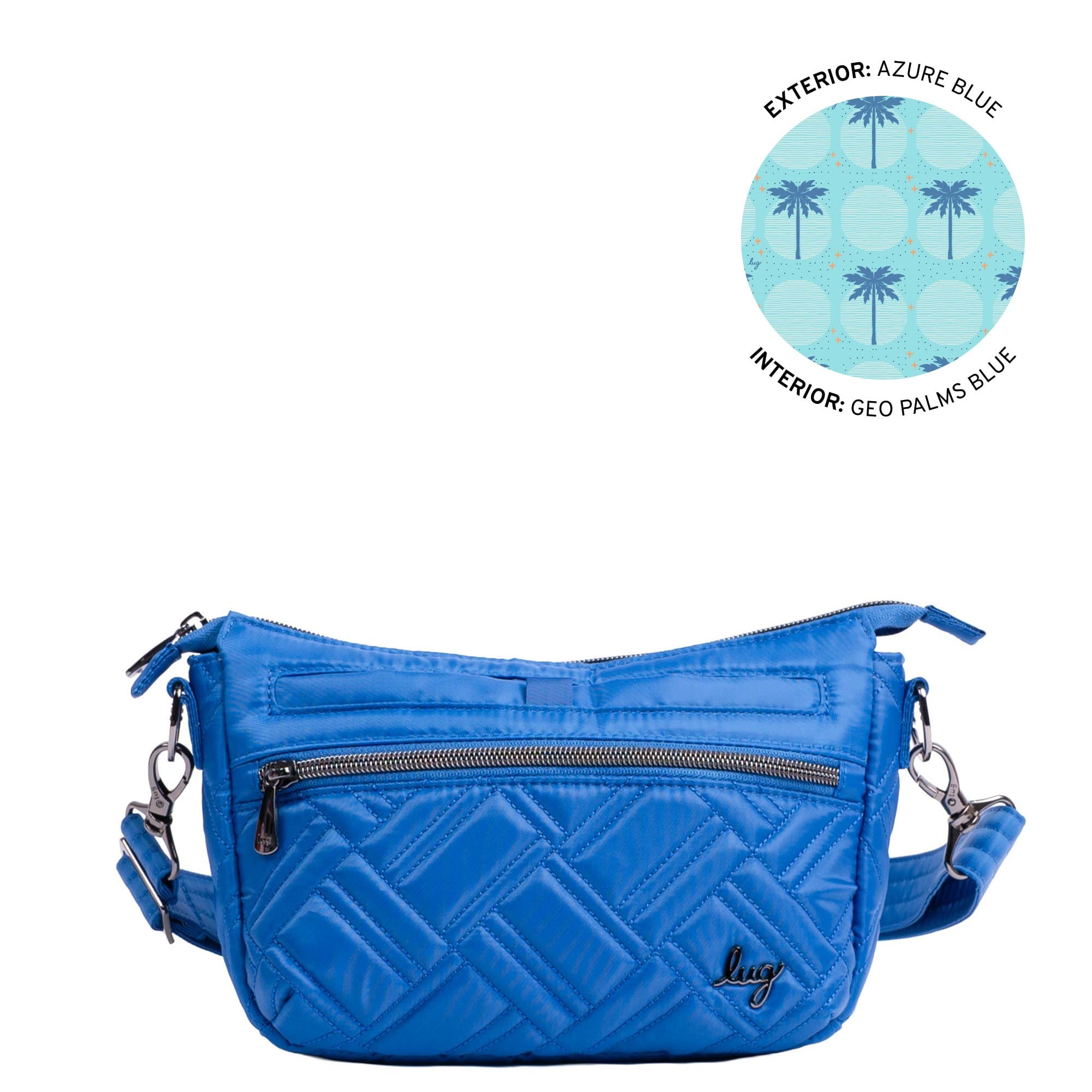 Dash Classic Crossbody - AZURE BLUE - 24966_Dash_AzureBlue_Angle_01