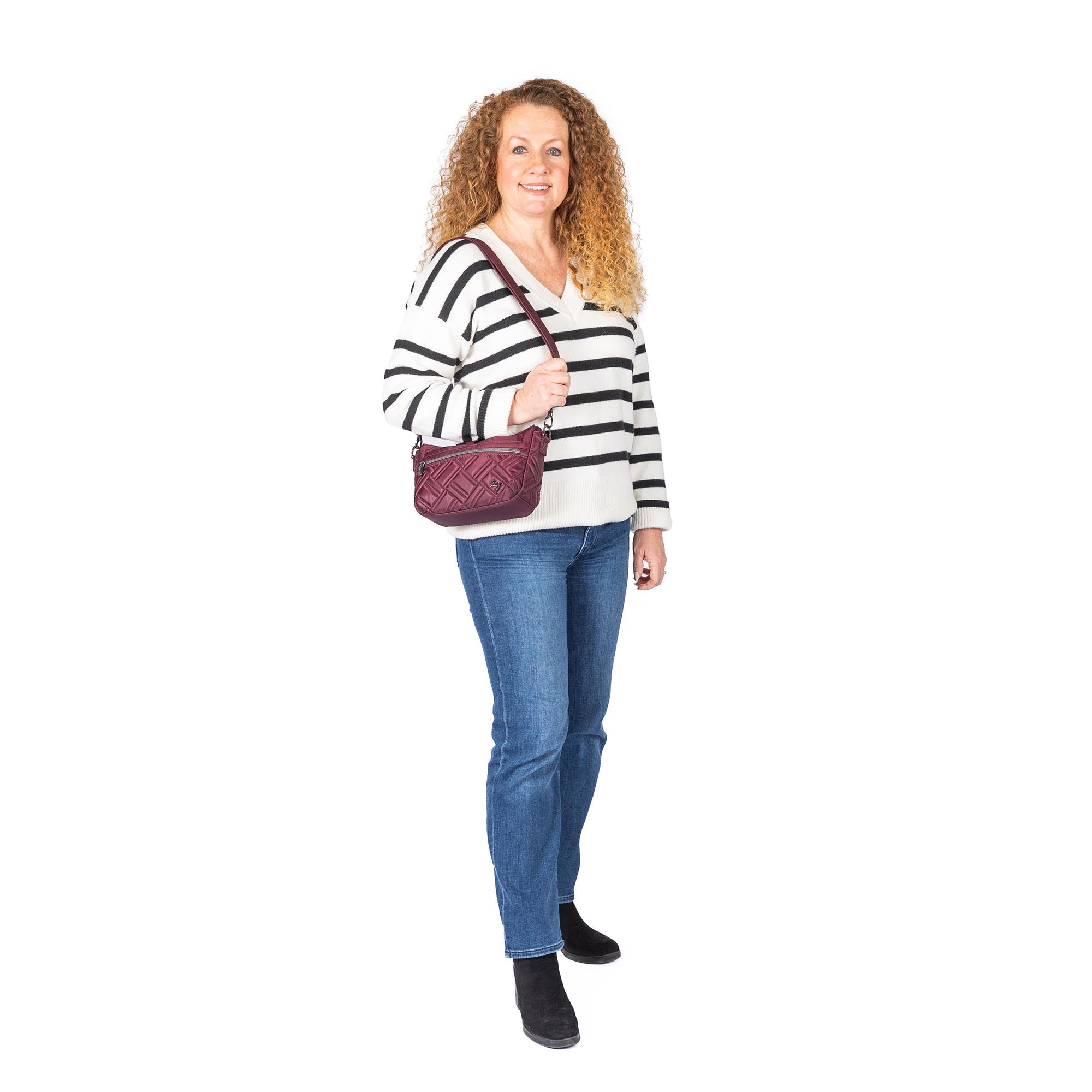 Dash Classic Crossbody - - 24969_Dash_WineRed_Proportion_01