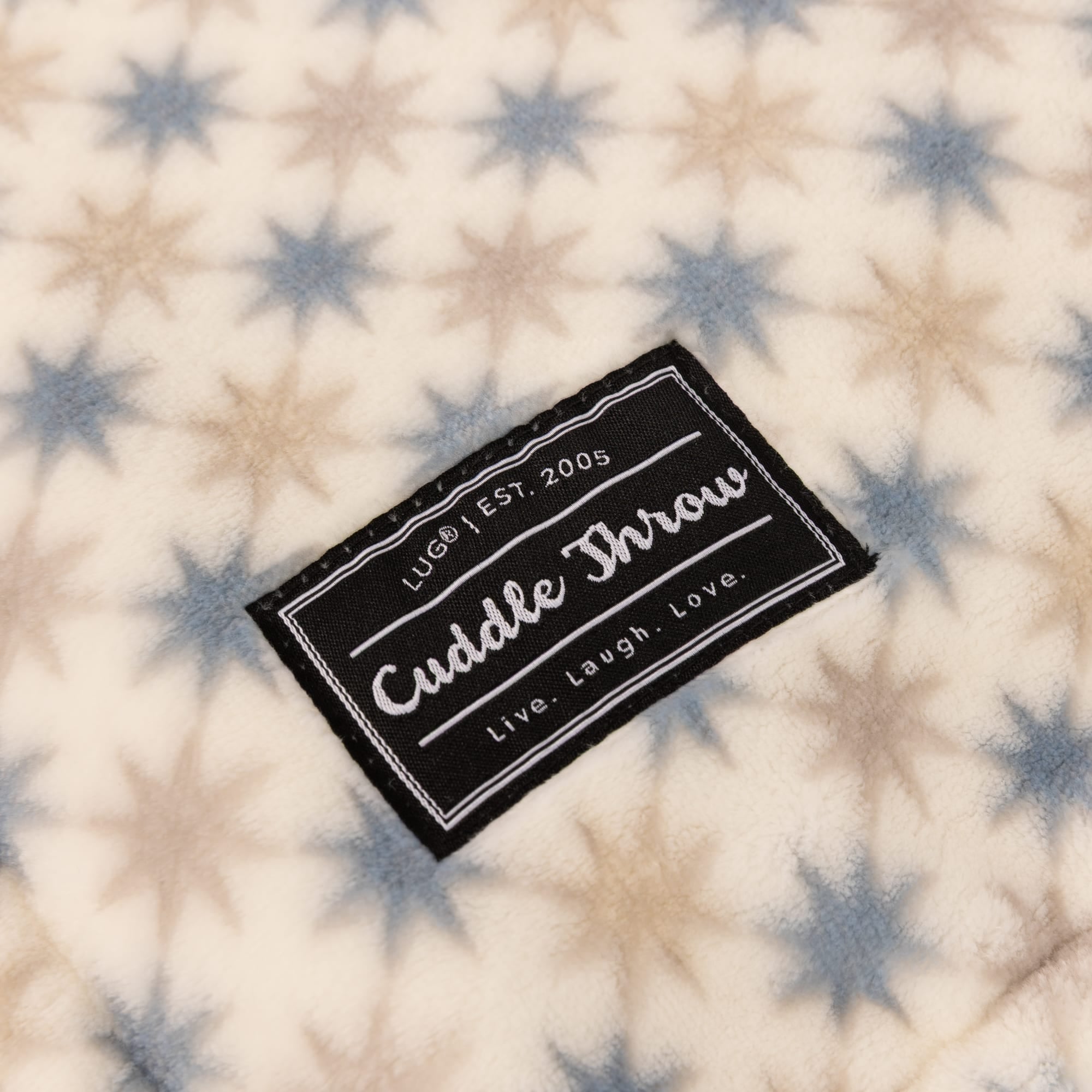 Cuddle Throw Blanket - NORTH STAR BLUE MOON - 24990_CuddleThrow_NorthStarBlueMoon_Angle_02