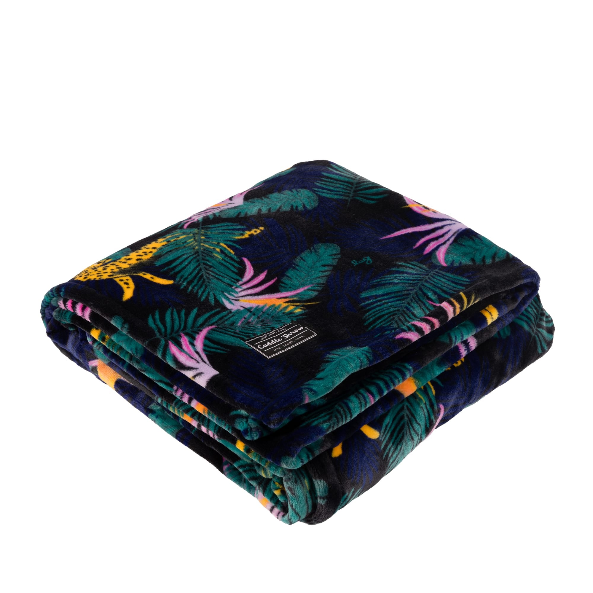 Cuddle Throw Blanket - LUXE LEOPARD - 24991_CuddleThrow_LuxeLeopard_Angle_01