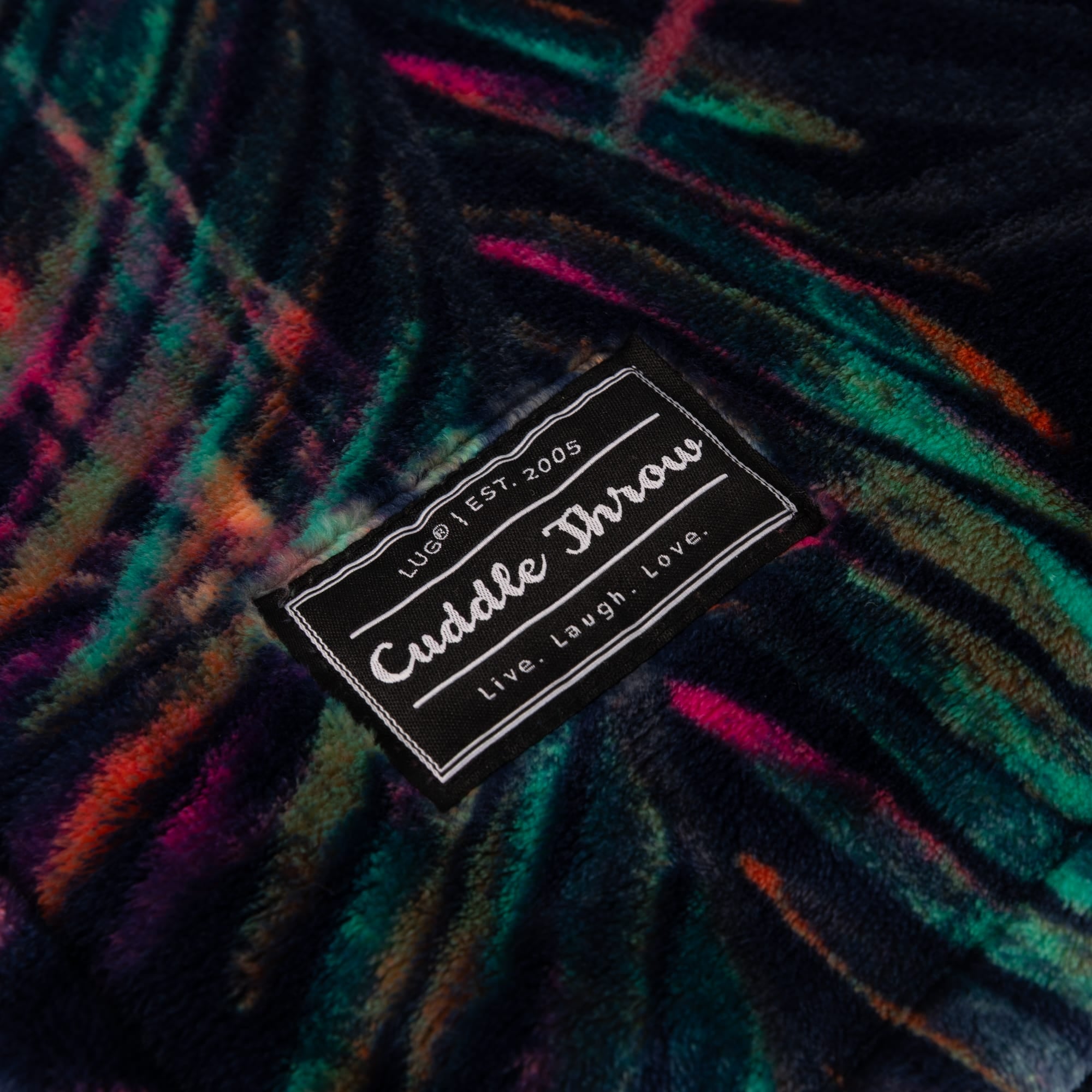 Cuddle Throw Blanket - TROPICAL MULTI - 24993_CuddleThrow_TropicalMulti_Angle_02