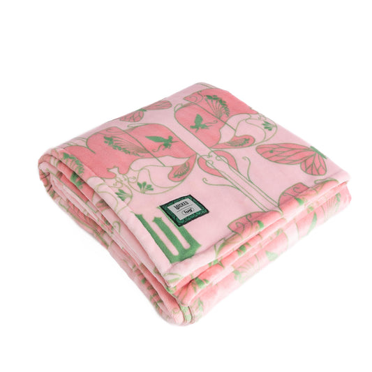 Wicked x Lug Cuddle Throw Blanket - FRIENDS FOR GOOD PINK - 24996_Wicked_CuddleThrow_FriendsForGoodPink_Angle_01