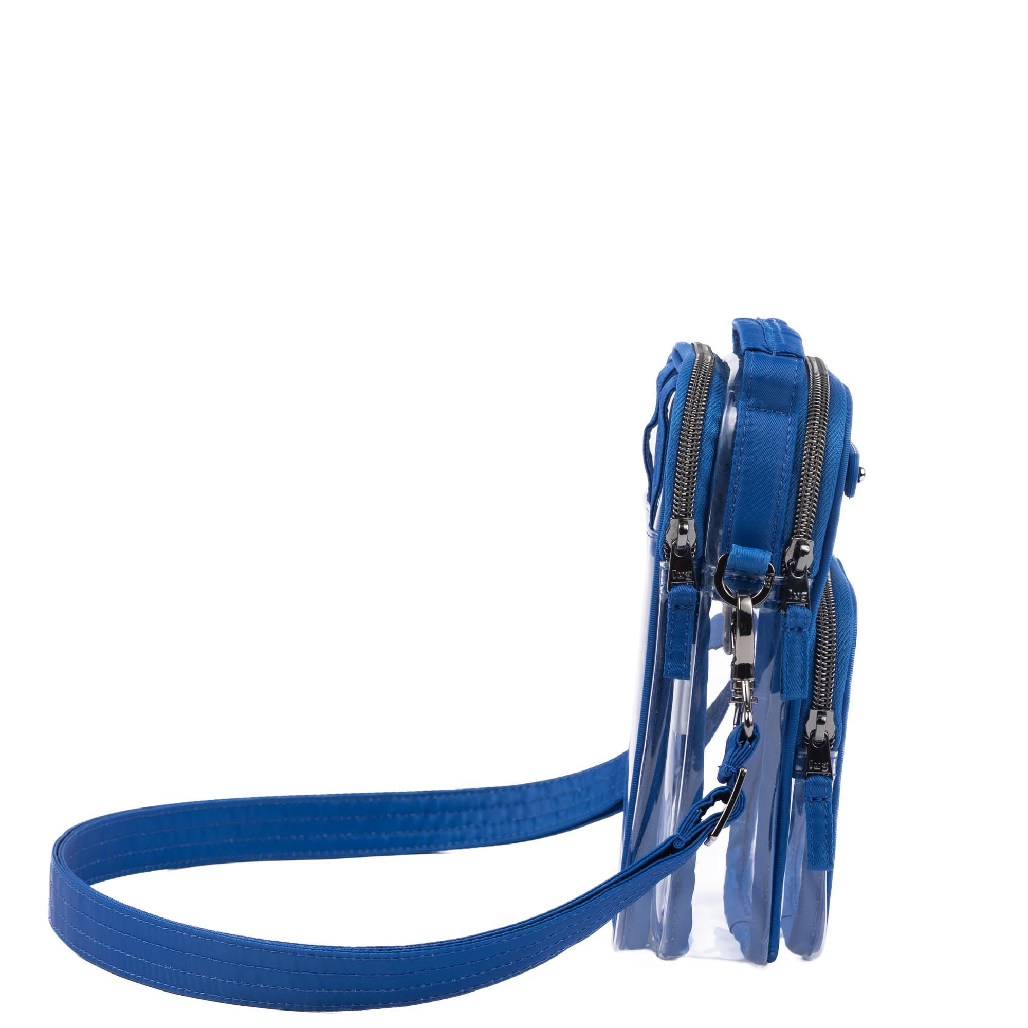 Skeeter Mini Clearview Convertible Crossbody - AZURE BLUE - 25012_SkeeterMiniClearview_AzureBlue_Angle_03