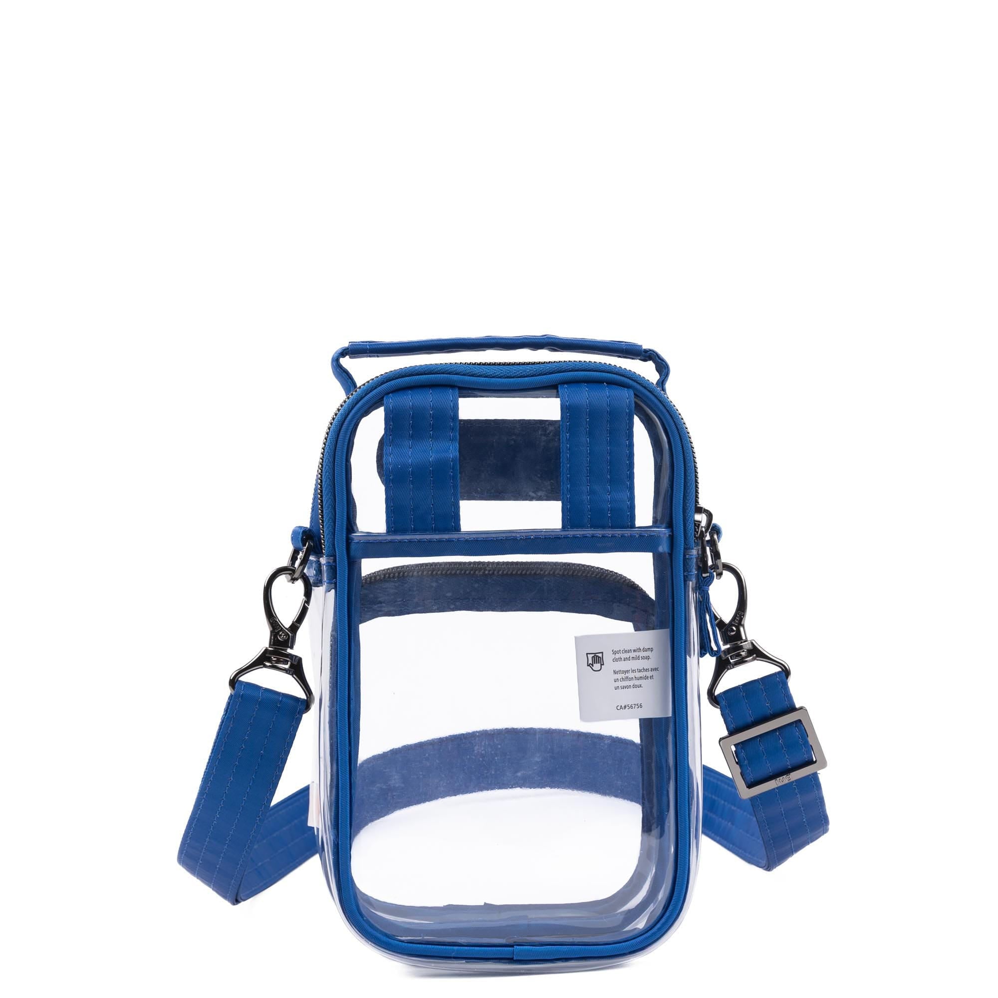 Skeeter Mini Clearview Convertible Crossbody - AZURE BLUE - 25012_SkeeterMiniClearview_AzureBlue_Angle_04
