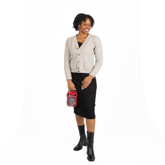 Skeeter Mini Clearview Convertible Crossbody - POPPY RED - 25013_SkeeterMiniClearview_PoppyRed_BagProportions_02