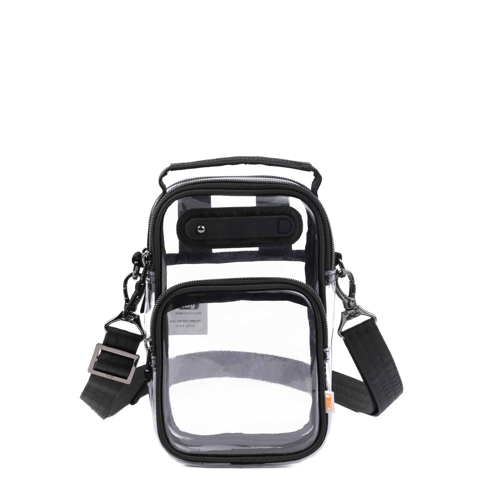 Skeeter Mini Clearview Convertible Crossbody - BLACK - 25014_SkeeterMiniClearview_Black_Angle_01