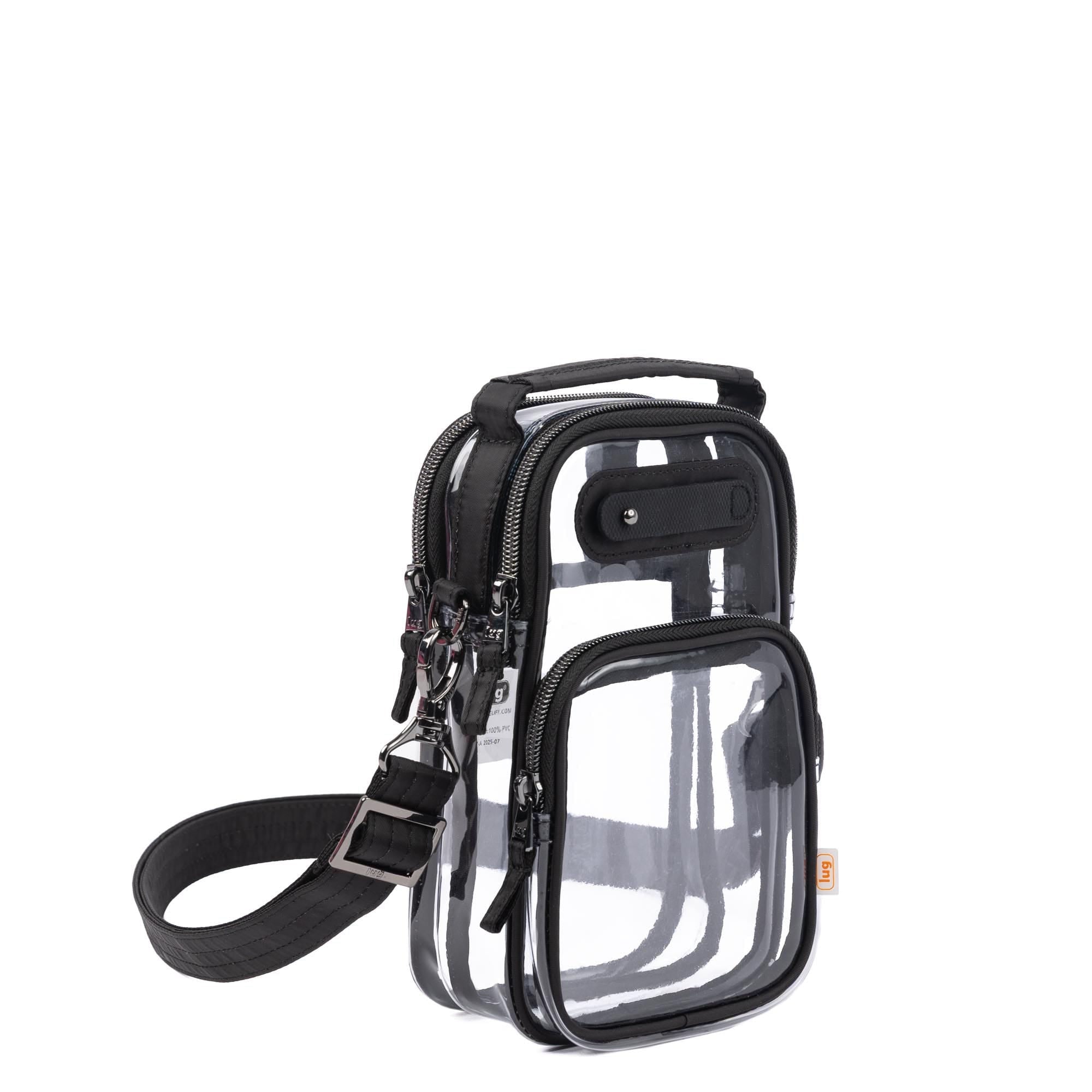 Skeeter Mini Clearview Convertible Crossbody - BLACK - 25014_SkeeterMiniClearview_Black_Angle_02