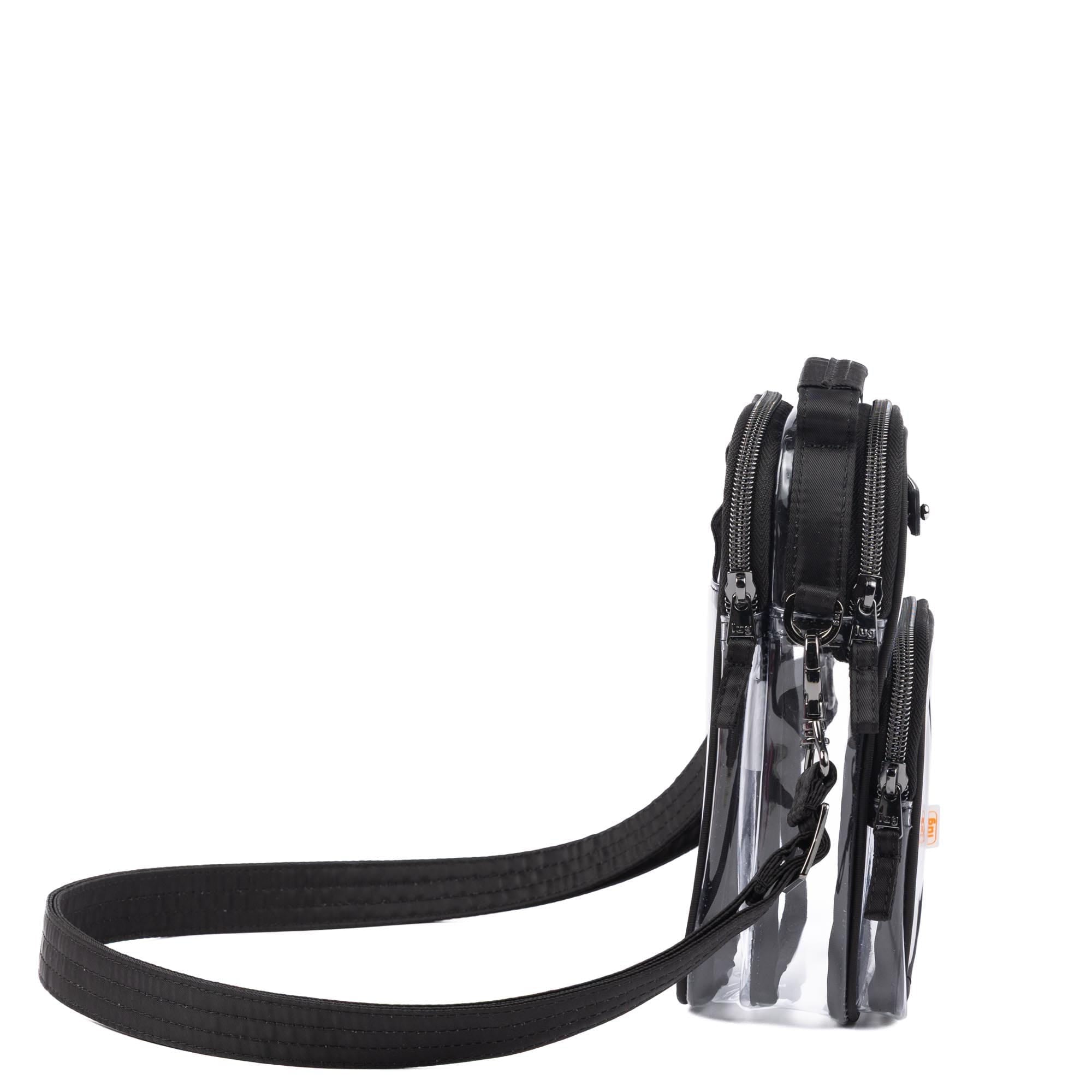 Skeeter Mini Clearview Convertible Crossbody - BLACK - 25014_SkeeterMiniClearview_Black_Angle_03