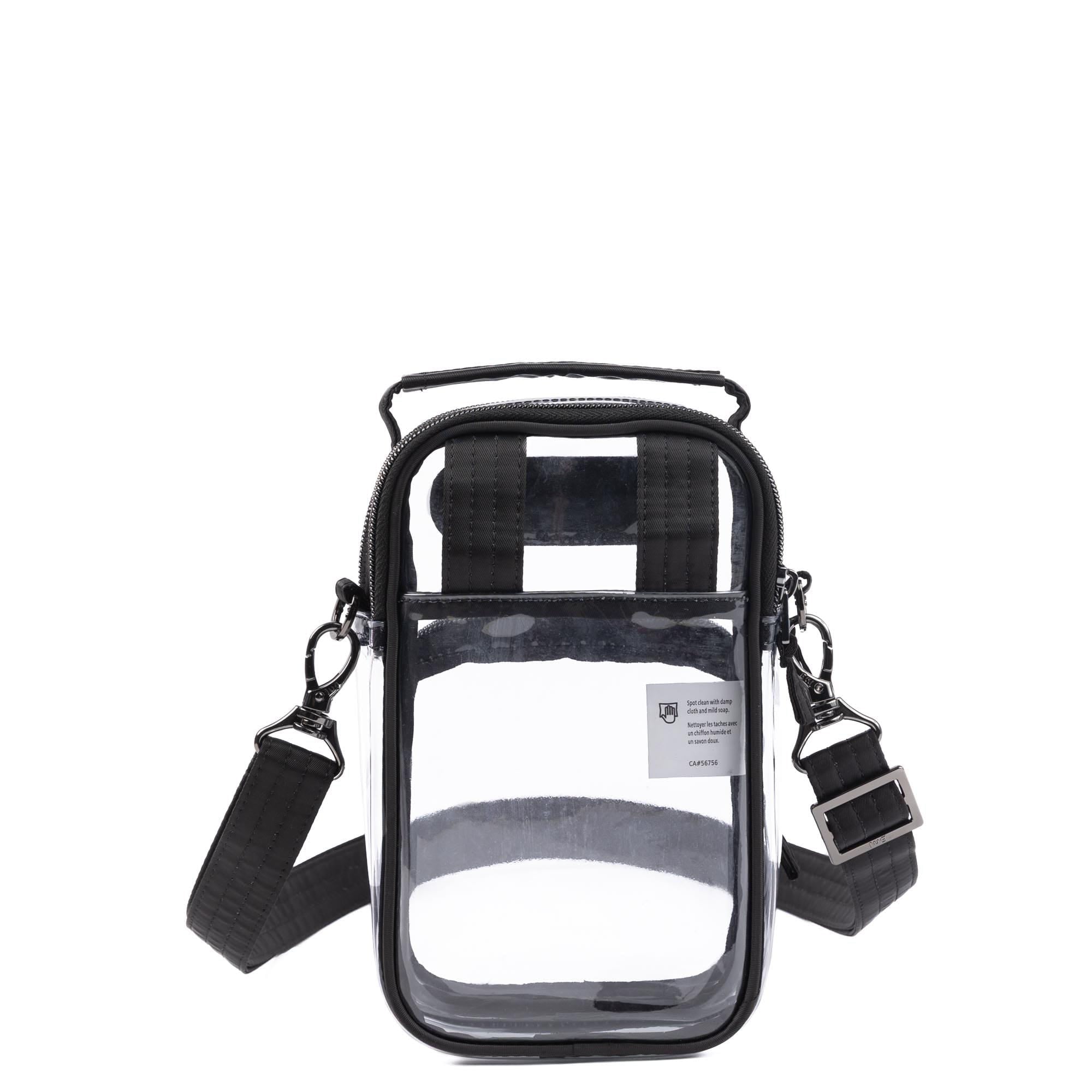 Skeeter Mini Clearview Convertible Crossbody - BLACK - 25014_SkeeterMiniClearview_Black_Angle_04