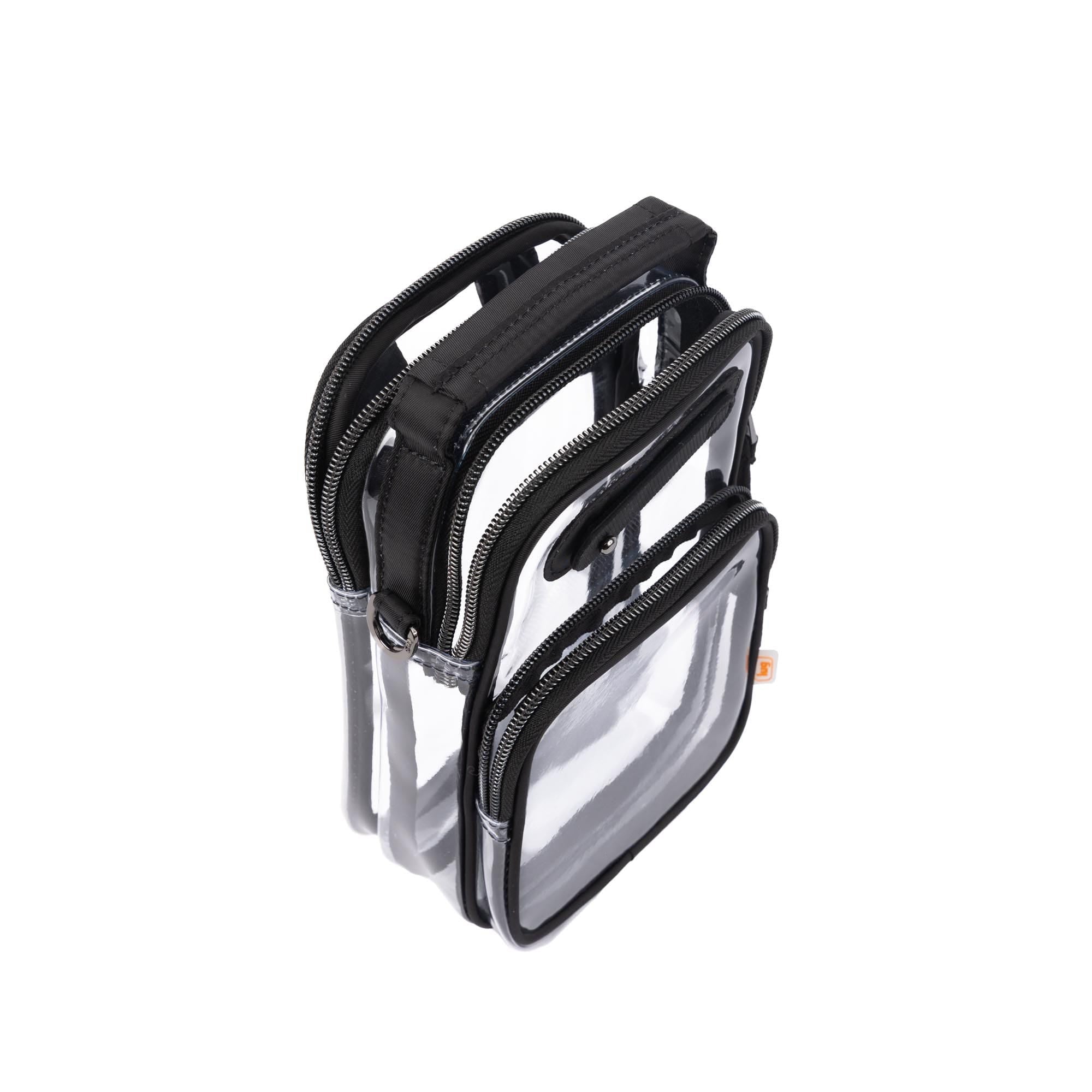 Skeeter Mini Clearview Convertible Crossbody - BLACK - 25014_SkeeterMiniClearview_Black_Angle_06