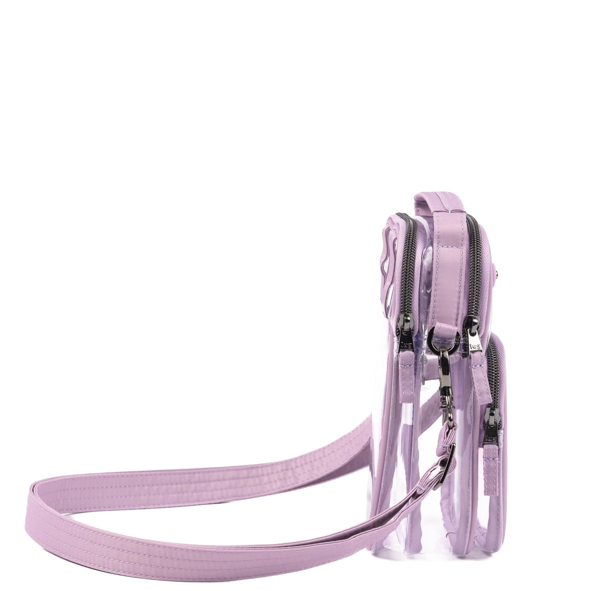 Skeeter Mini Clearview Convertible Crossbody - SUGARPLUM - 25015_SkeeterMiniClearview_Sugarplum_Angle_03
