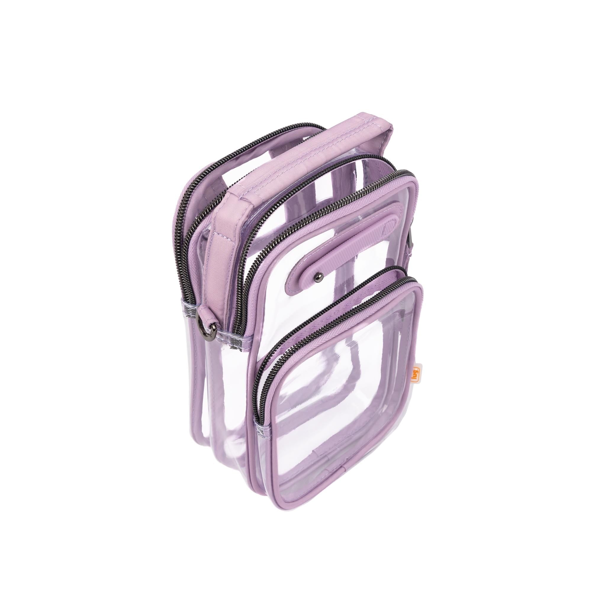 Skeeter Mini Clearview Convertible Crossbody - SUGARPLUM - 25015_SkeeterMiniClearview_Sugarplum_Angle_06