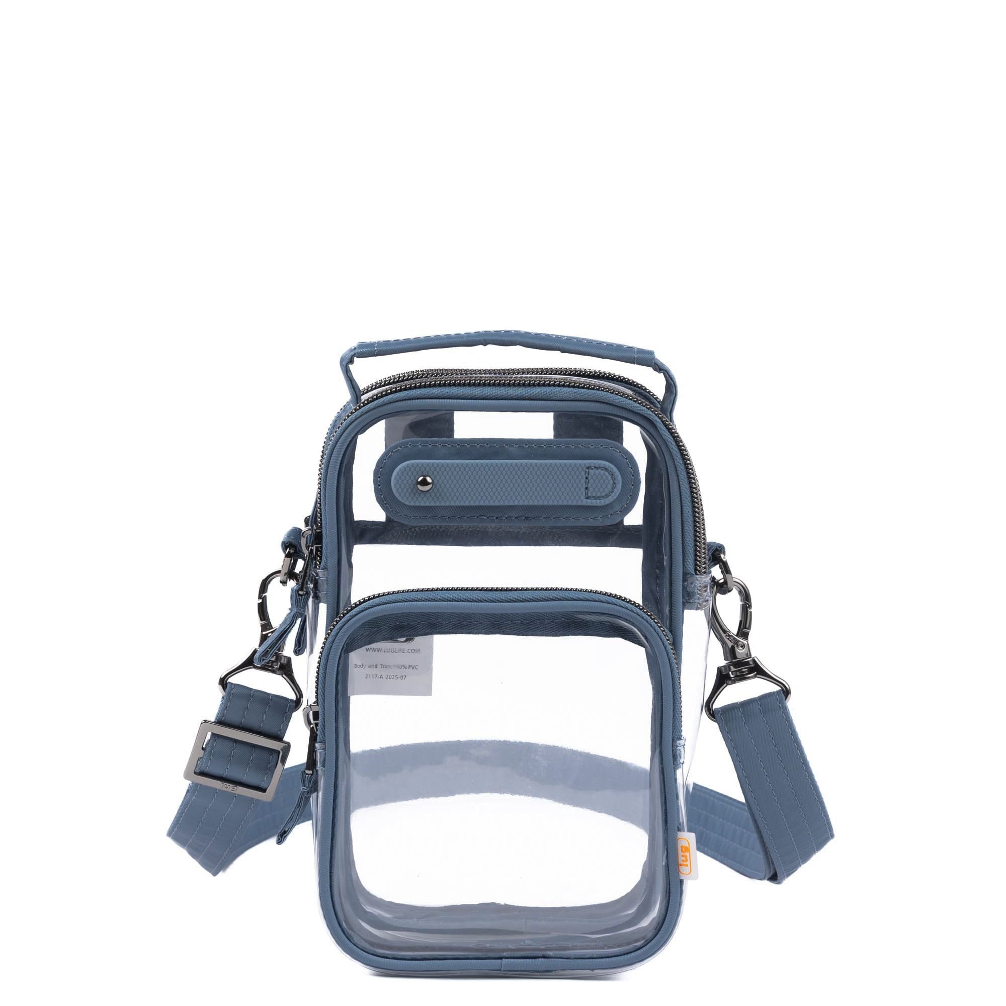 Skeeter Mini Clearview Convertible Crossbody - DENIM DRIFT - 25017_SkeeterMiniClearview_DenimDrift_Angle_01