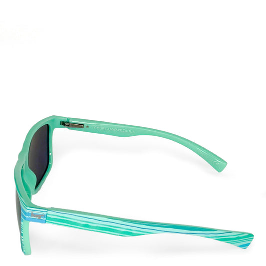 Coupe Sunglasses - LOVE WAVES AQUA - 25040_CoupeSunglasses_LoveWavesAqua_Angle_02