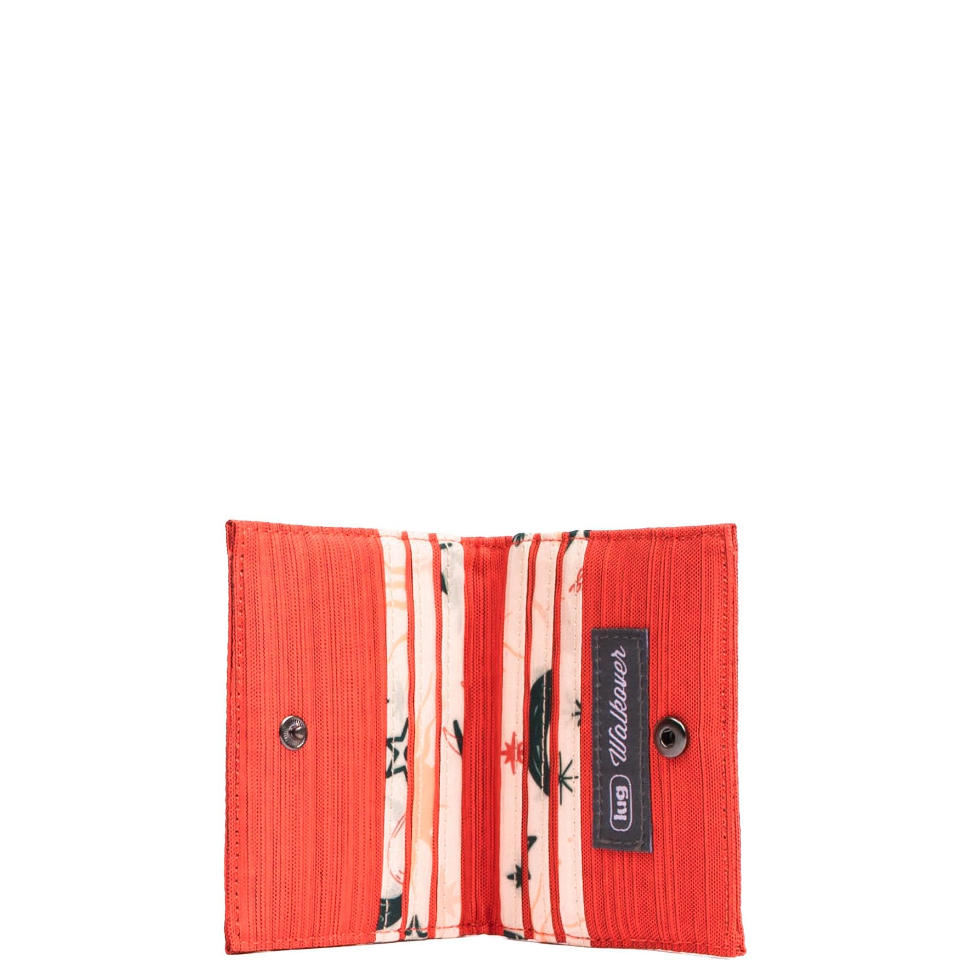 Walkover RFID Wallet - BRUSHED PAPAYA - 25117_Walkover_BrushedPapaya_Angle_04