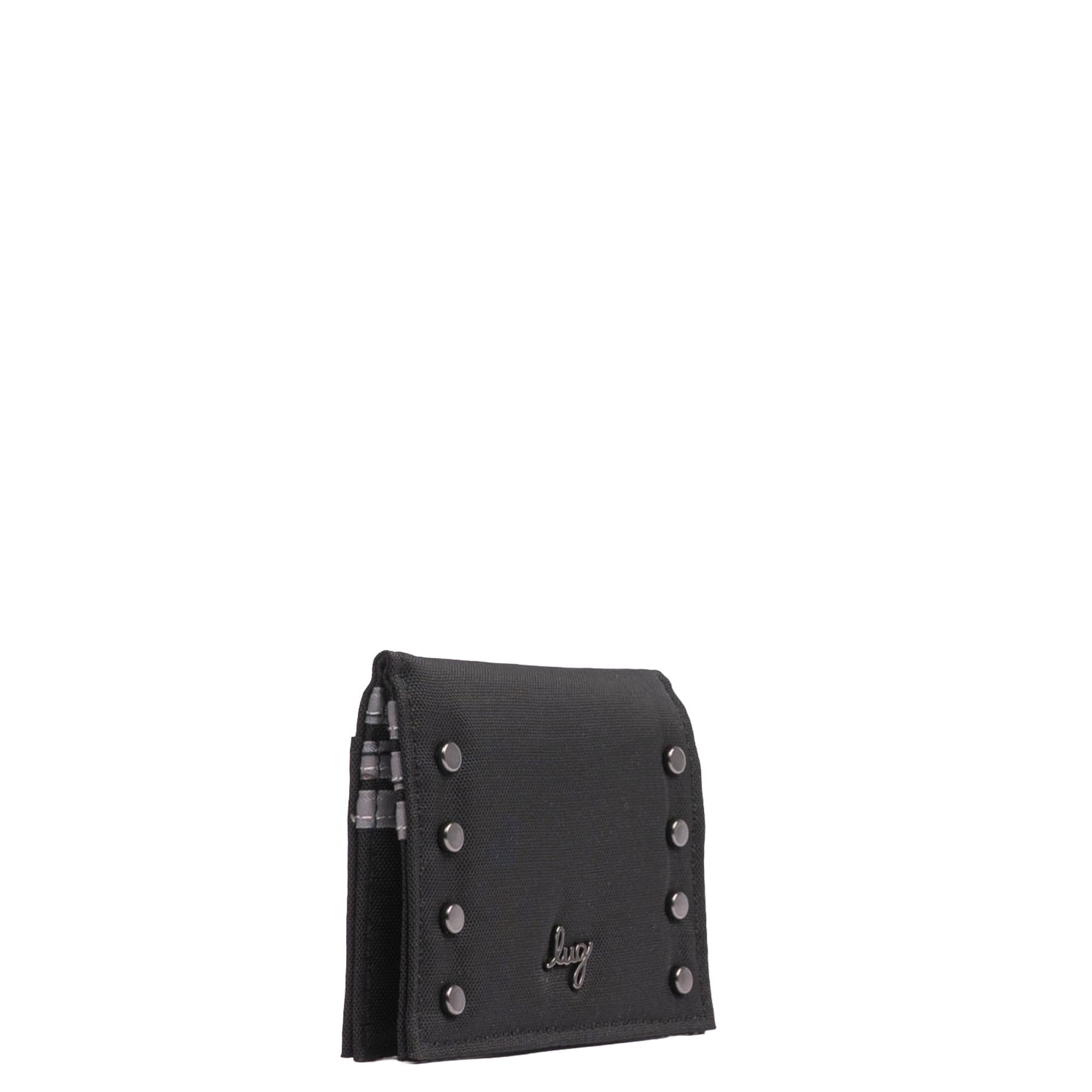 Walkover RFID Wallet - BRUSHED BLACK - 25118_Walkover_BrushedBlack_Angle_02