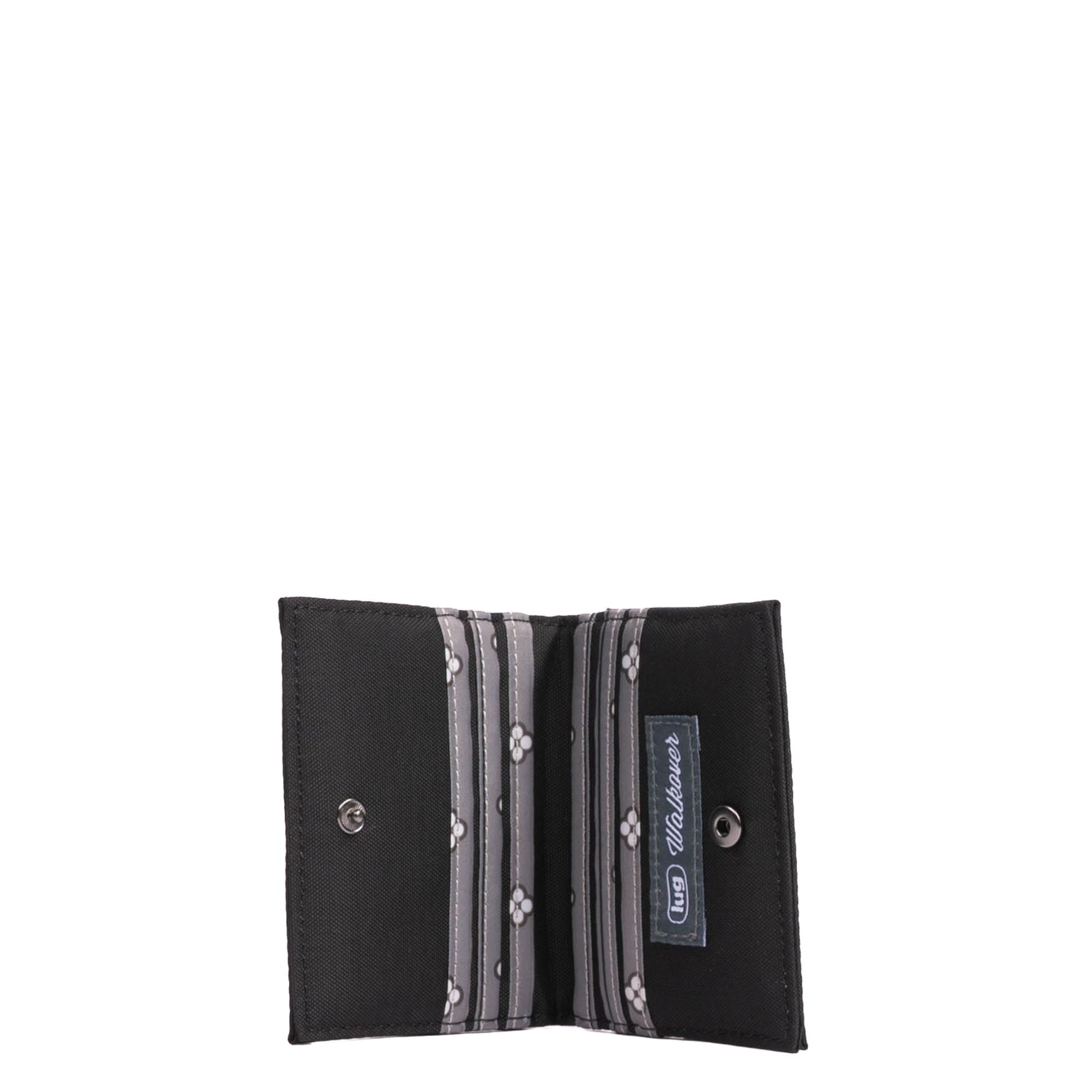 Walkover RFID Wallet - BRUSHED BLACK - 25118_Walkover_BrushedBlack_Angle_04