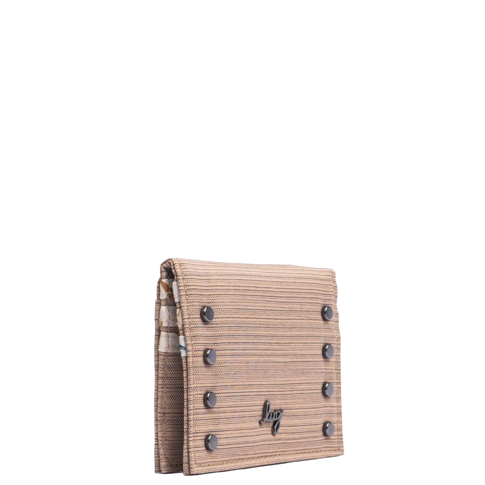 Walkover RFID Wallet - BRUSHED GOLD - 25119_Walkover_BrushedGold_Angle_02