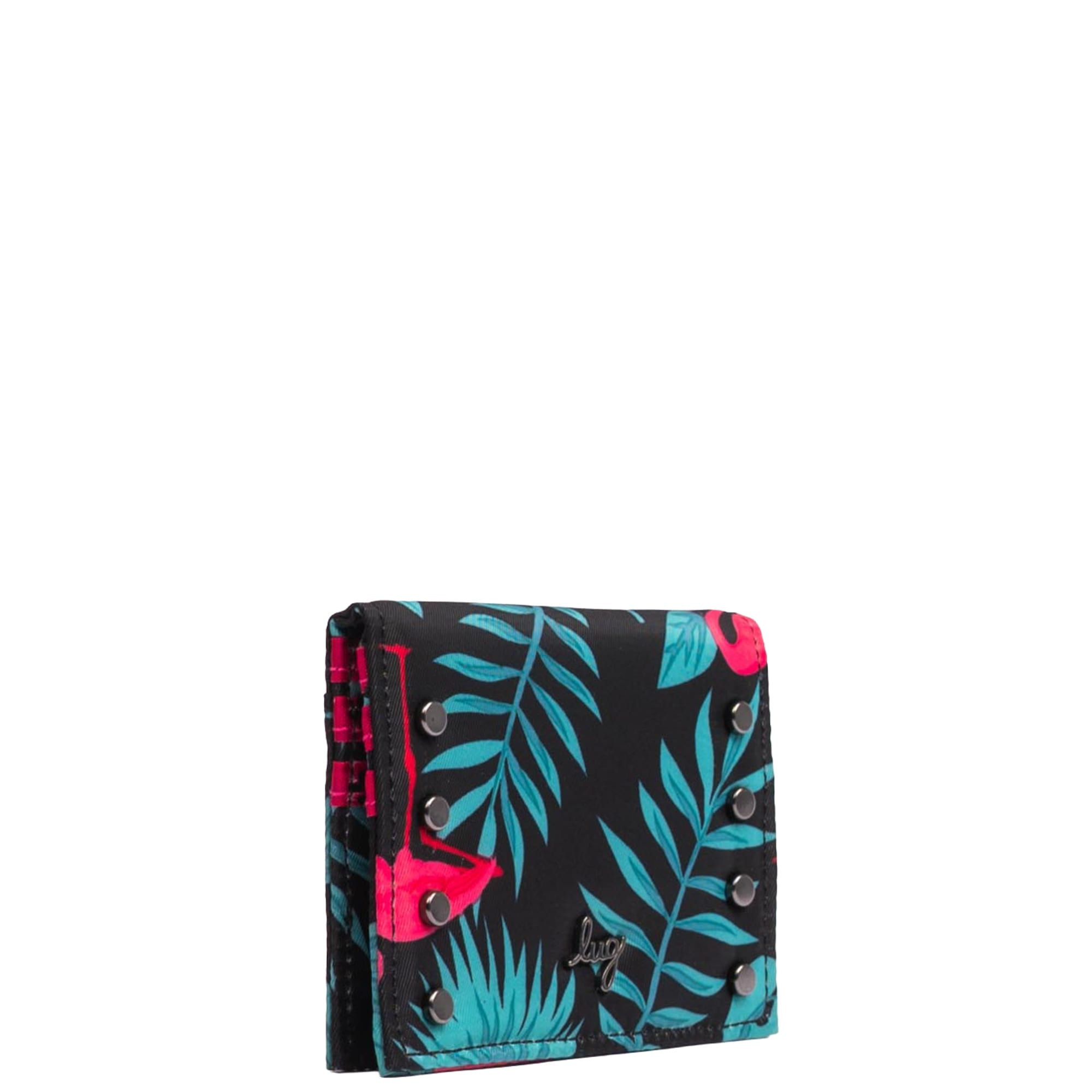 Walkover RFID Wallet - FLAMINGO BLACK - 25120_Walkover_FlamingoBlack_Angle_02
