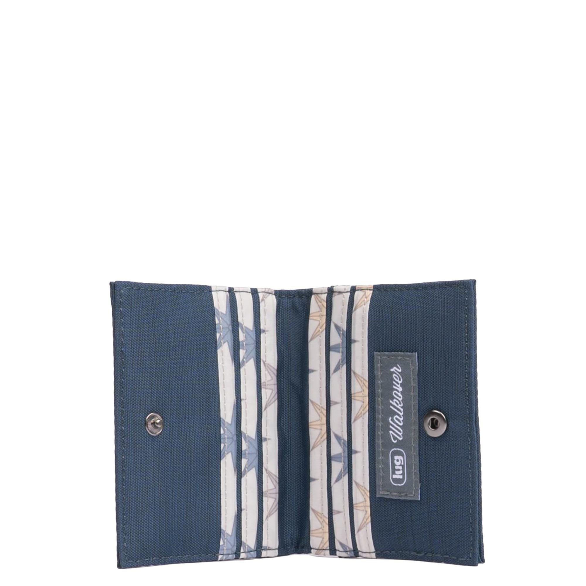 Walkover RFID Wallet - BRUSHED NAVY - 25121_Walkover_BrushedNavy_Angle_04