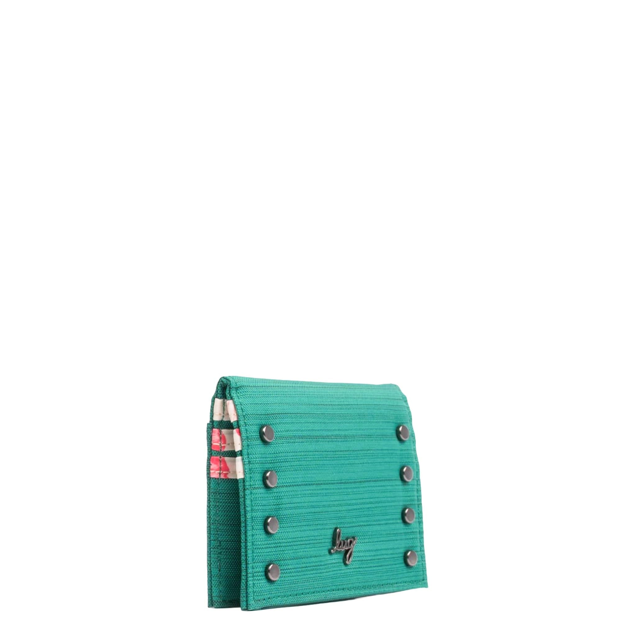 Walkover RFID Wallet - BRUSHED KELLY - 25123_Walkover_BrushedKelly_Angle_02