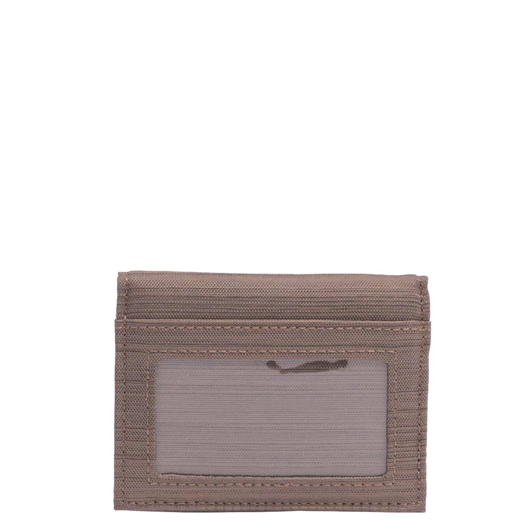 Walkover RFID Wallet - BRUSHED WALNUT - 25125_Walkover_BrushedWalnut_Angle_03