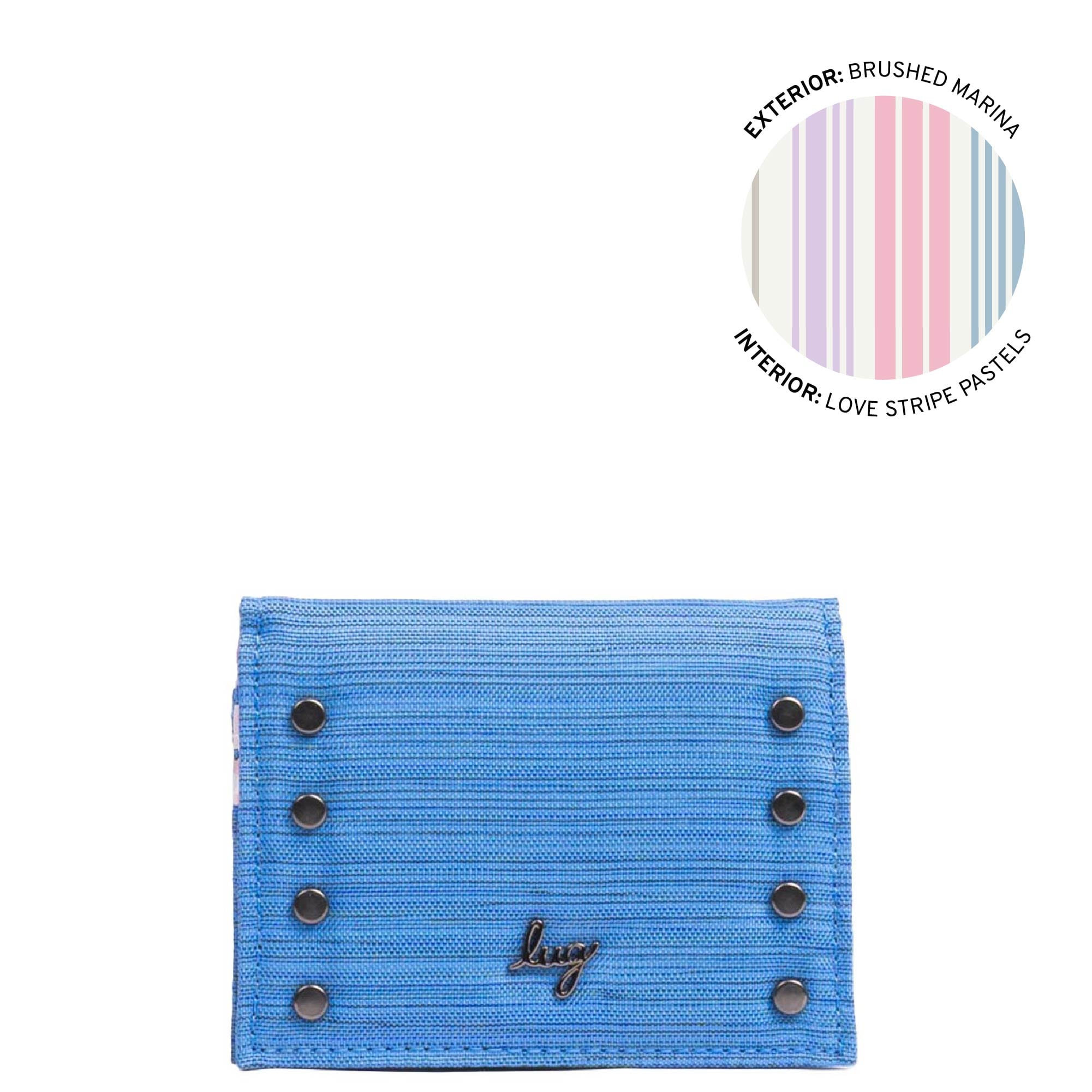 Walkover RFID Wallet - BRUSHED MARINA - 25126_Walkover_BrushedMarina_Angle_01