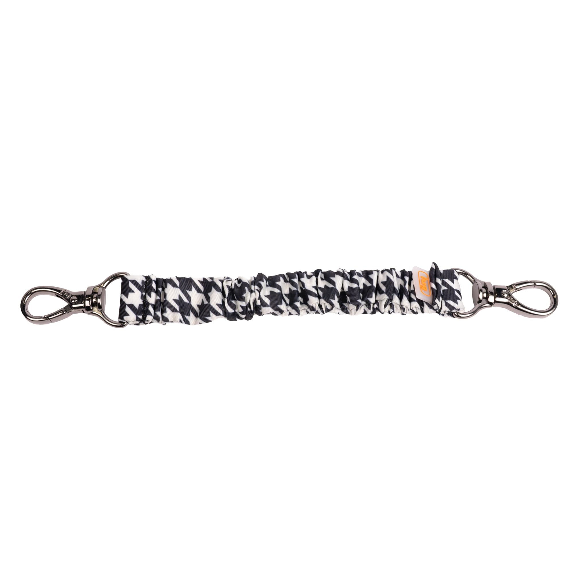 Bungee Key Clip - MICRO HOUNDSTOOTH BLACK - 25177_BungeeKeyClip_MicroHoundstoothBlack_Angle_01
