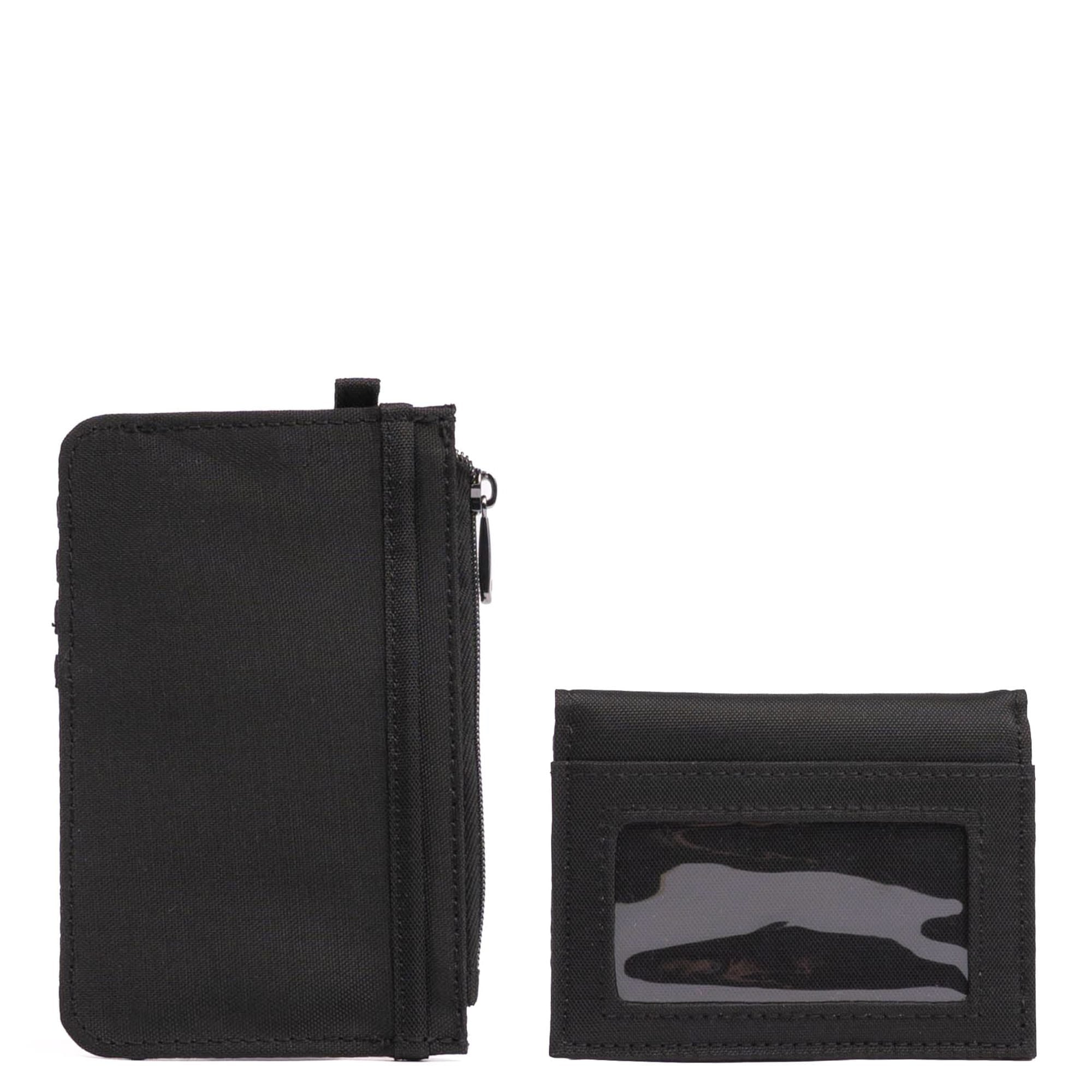 Slide & Walkover RFID Wallet Set - BRUSHED BLACK - 25181_SlideWalkoverSet_BrushedBlack_Angle_02