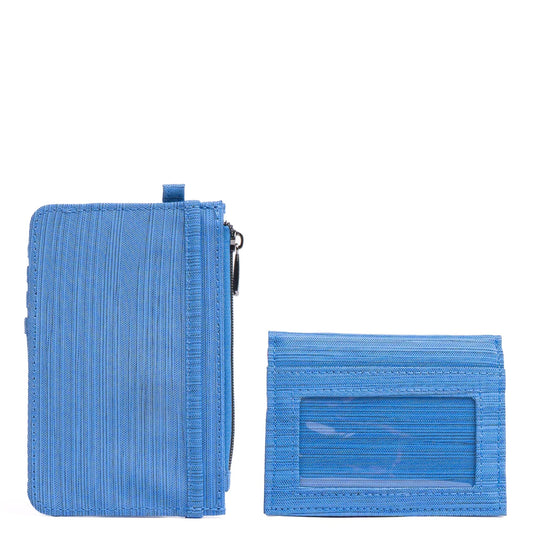 Slide & Walkover RFID Wallet Set - BRUSHED MARINA - 25190_SlideWalkoverSet_BrushedMarina_Angle_02