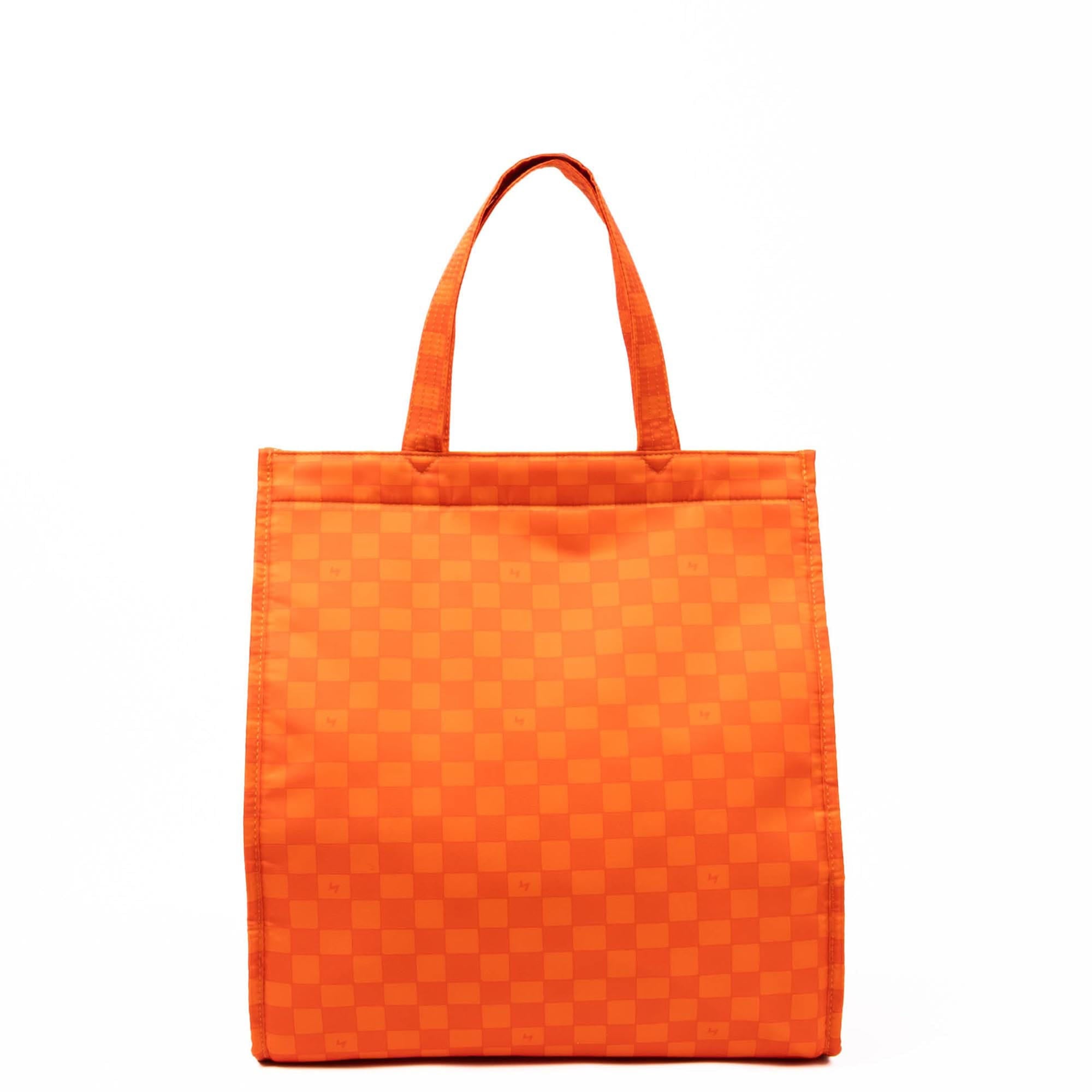 Halloween Runner Tote - HAUNTED SQUARES ORANGE (GHOST) - 25253_Runner1pc_HauntedSquaresOrangeGhost_Angle_04