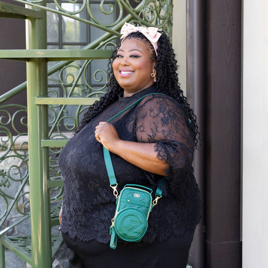 Wicked x Lug Skeeter Mini Bridge SE Satin Luxe VL Convertible Crossbody Bag - - 25289_Wicked_SkeeterMini_WickedlyGreen_Hover