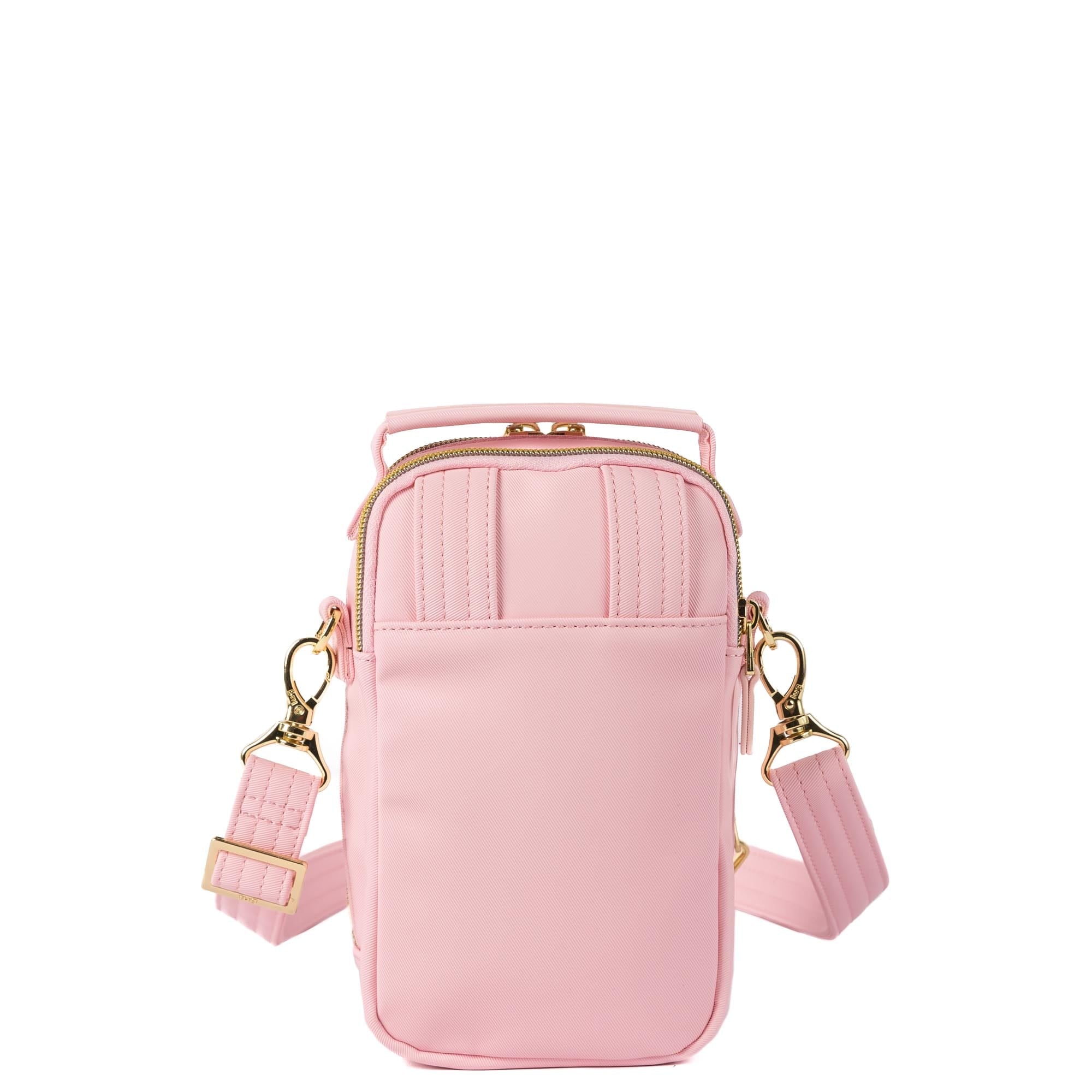 Wicked x Lug Skeeter Mini Bridge SE Satin Luxe VL Convertible Crossbody Bag - OZ BUBBLE PINK - 25290_Wicked_SkeeterMini_BubblePink_Angle_04